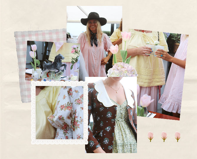 A Long Lunch, Celebrating Sweet Heart Among Friends and Florals