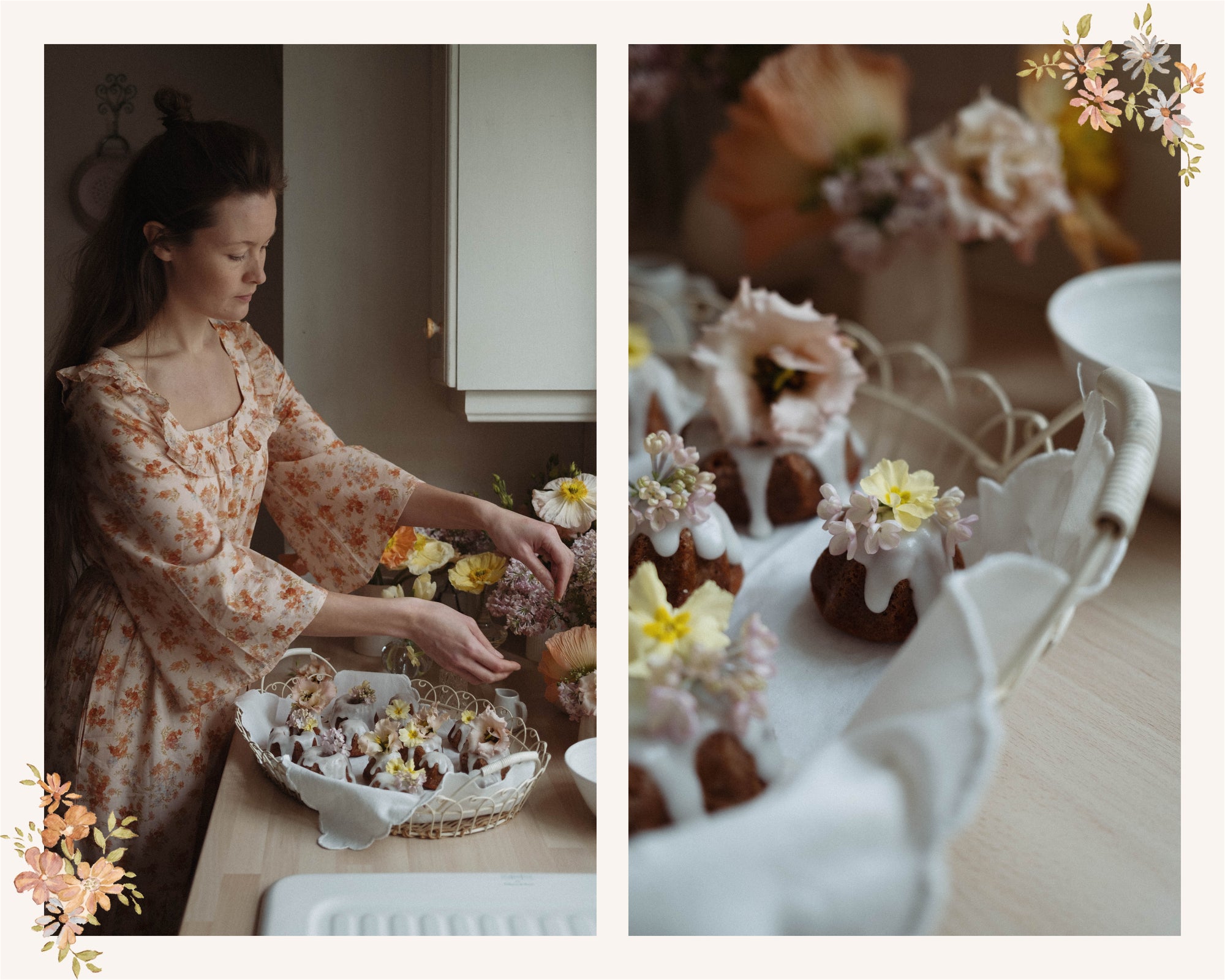 Verity & Thyme's Floral Honey Bundt Cake Recipe.