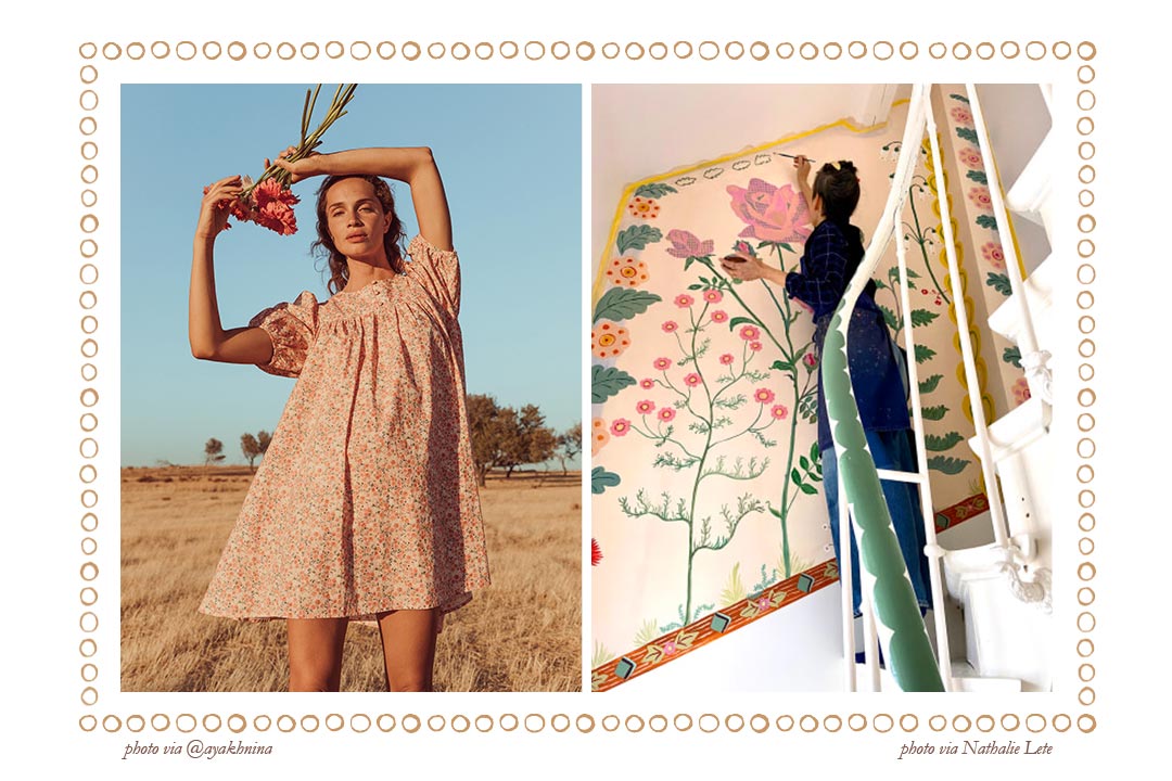 Nathalie Lete's inspirational flower house