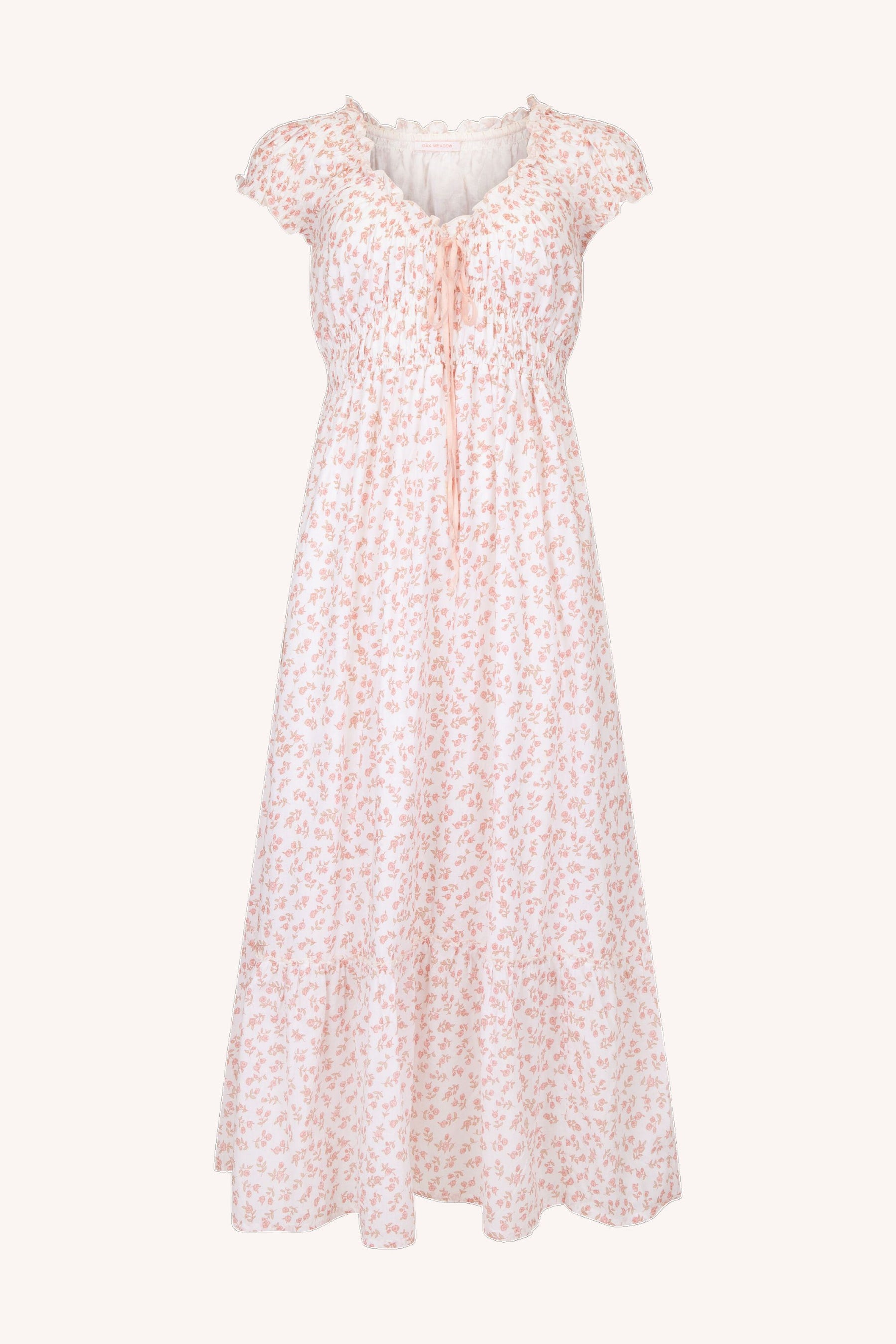 Halle Midi Dress in Ella Flower