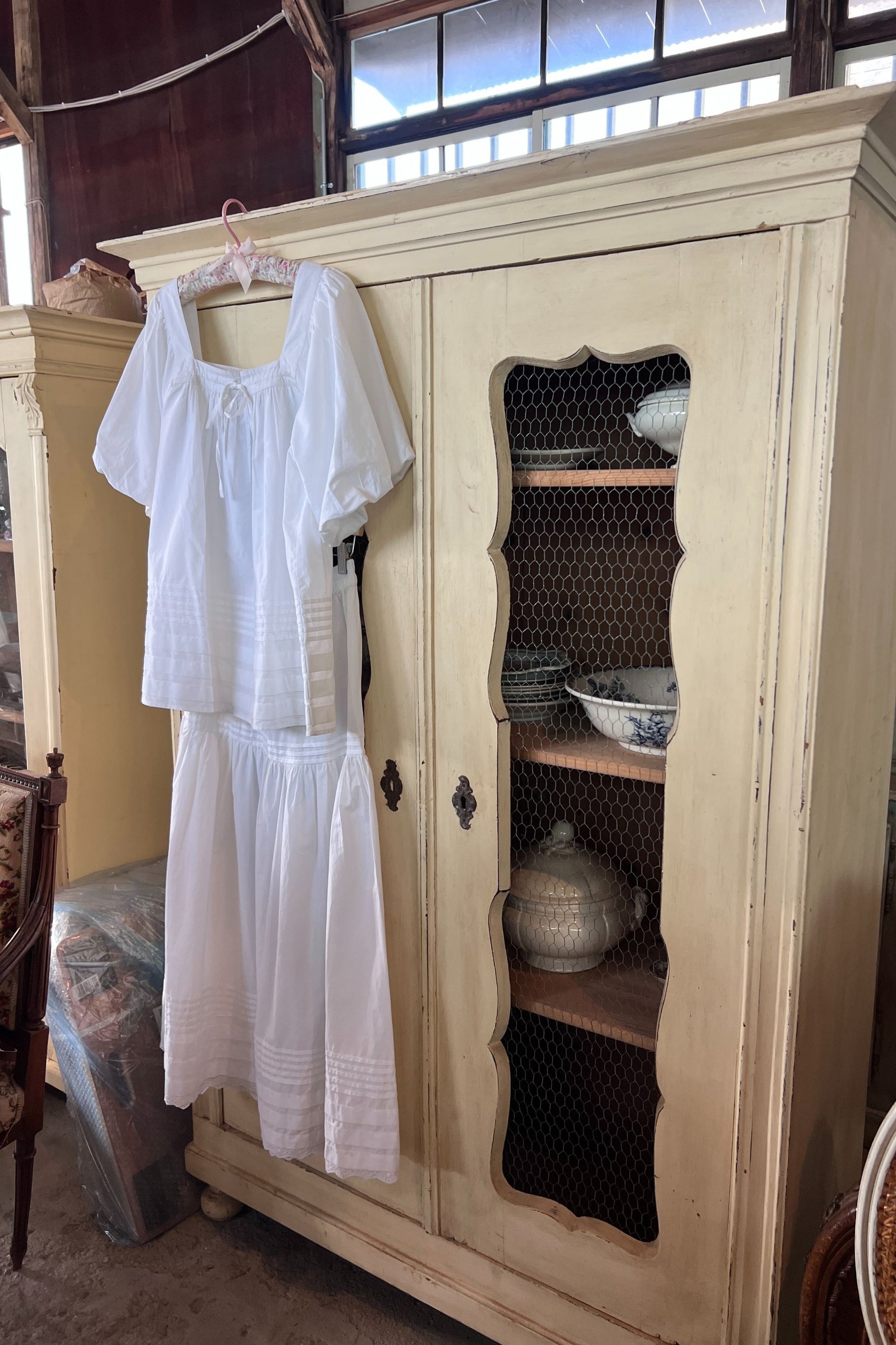 Yuri Skirt in White - 2 week pre order