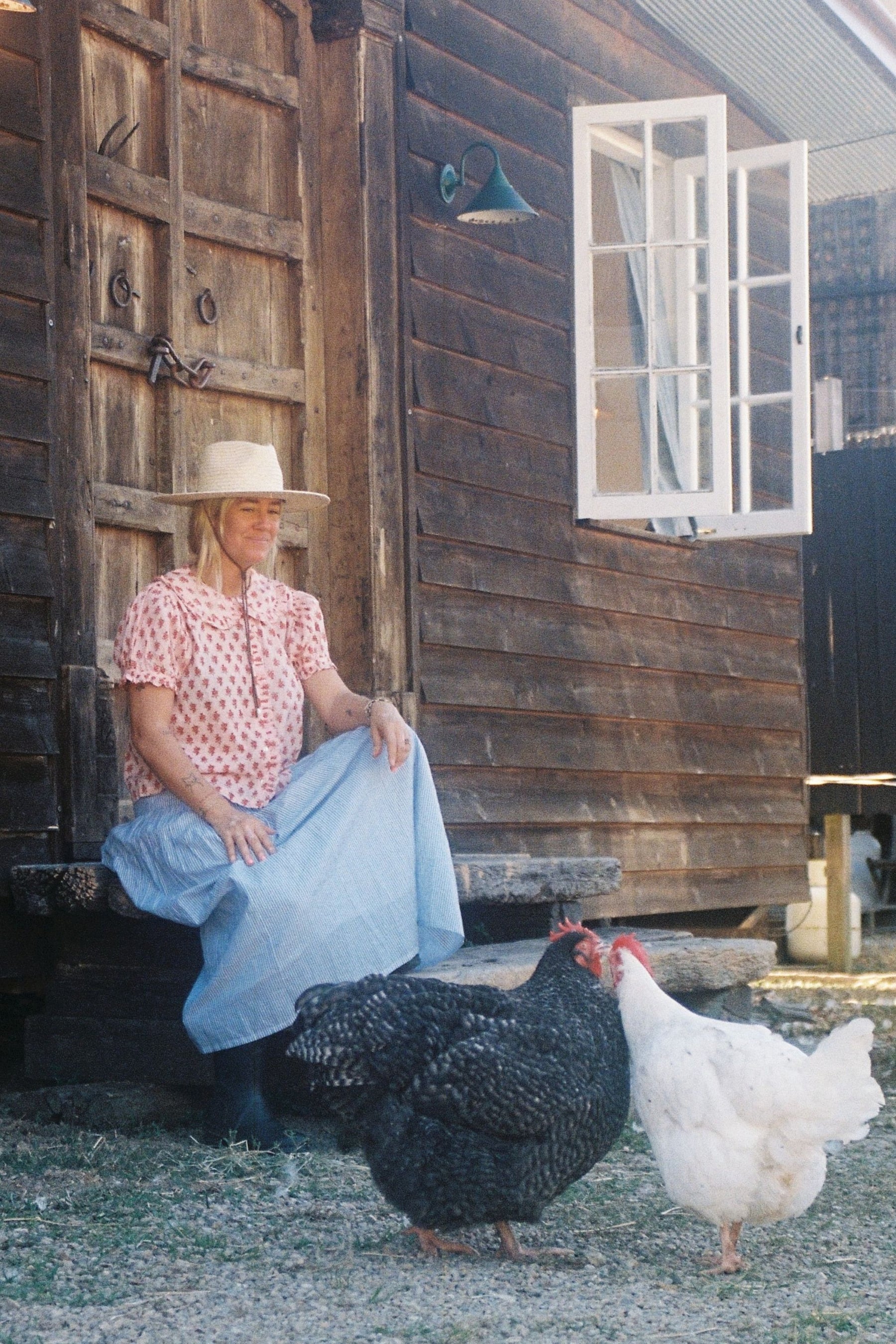 Billie Blouse in Strawberry Thistle
