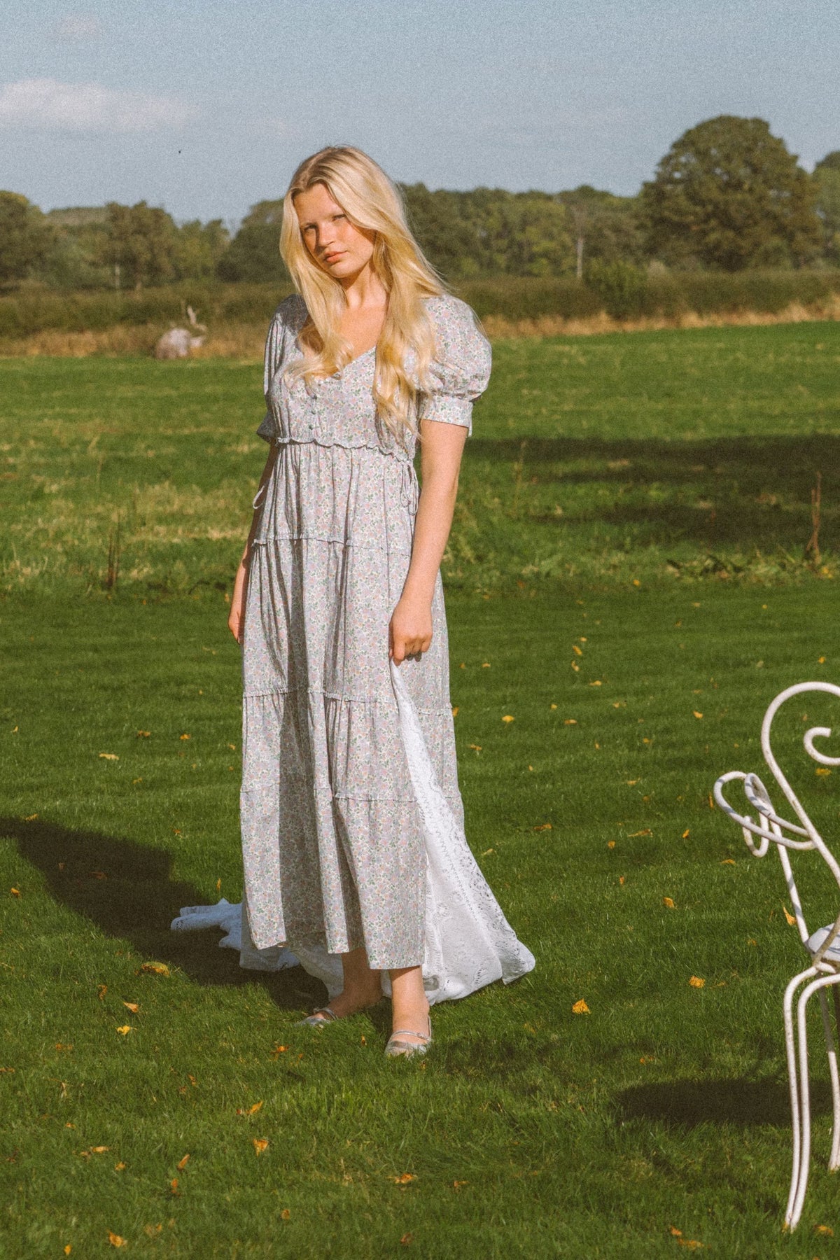 Ulla Dress In Spring Lavender Floral