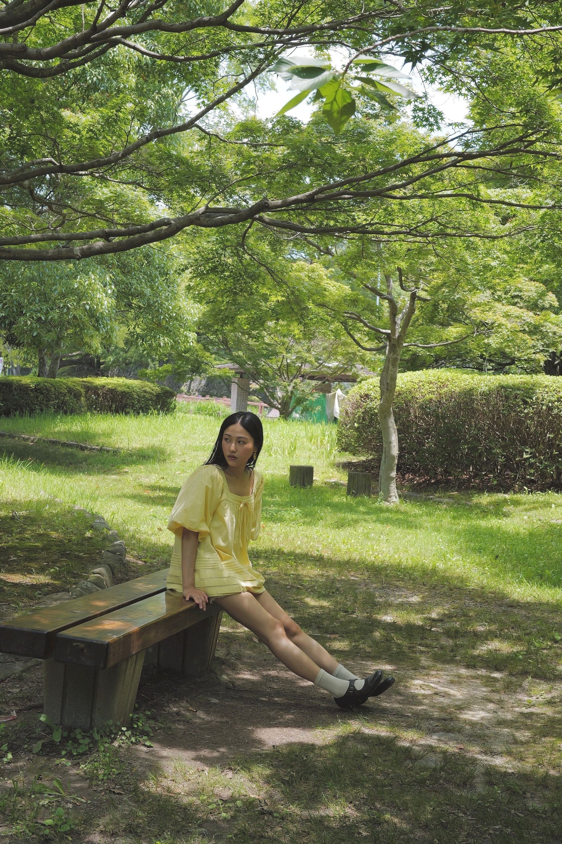 Celine Blouse in Buttercup Yellow