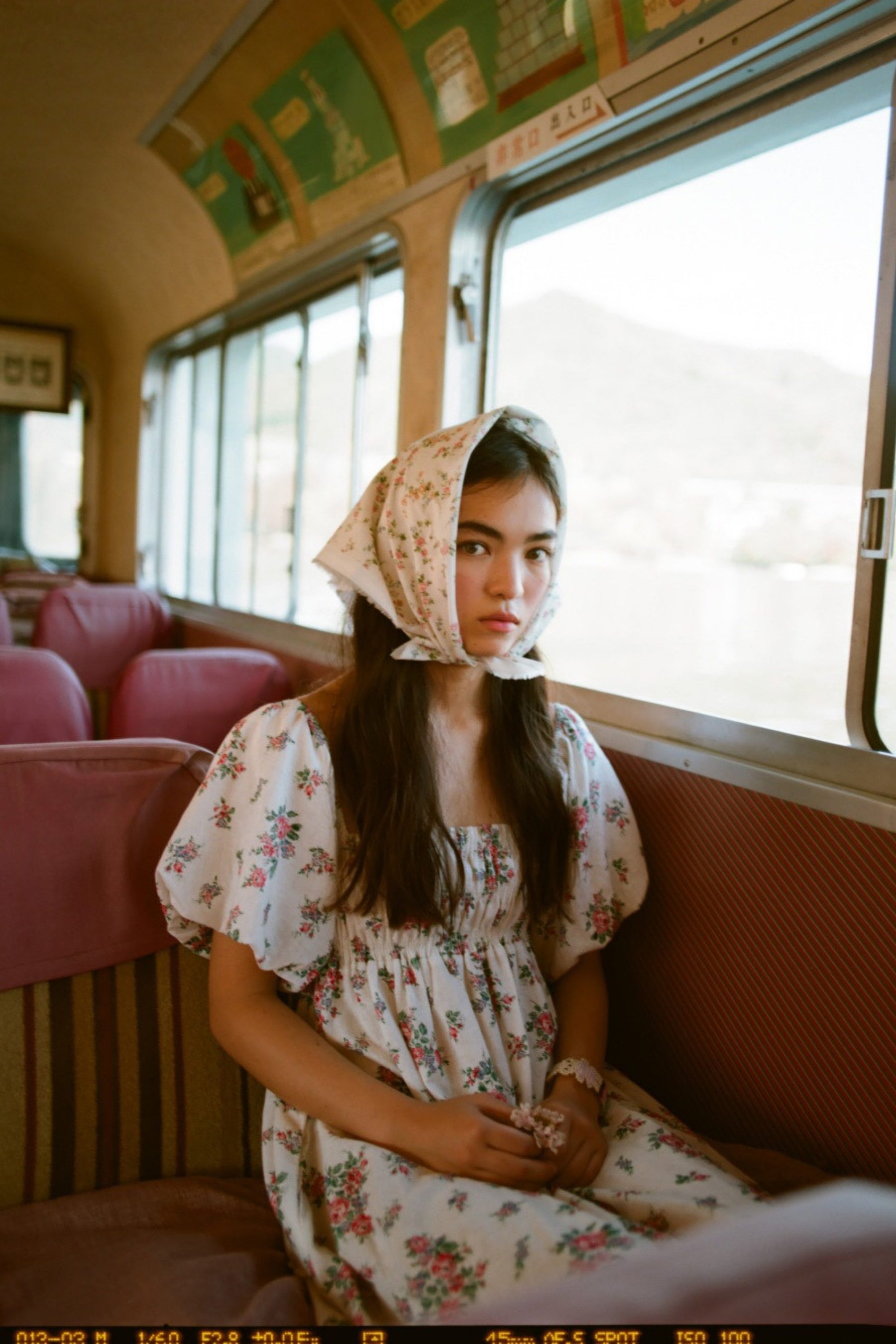 Ella Midi Dress in Ivy Lilac Garden