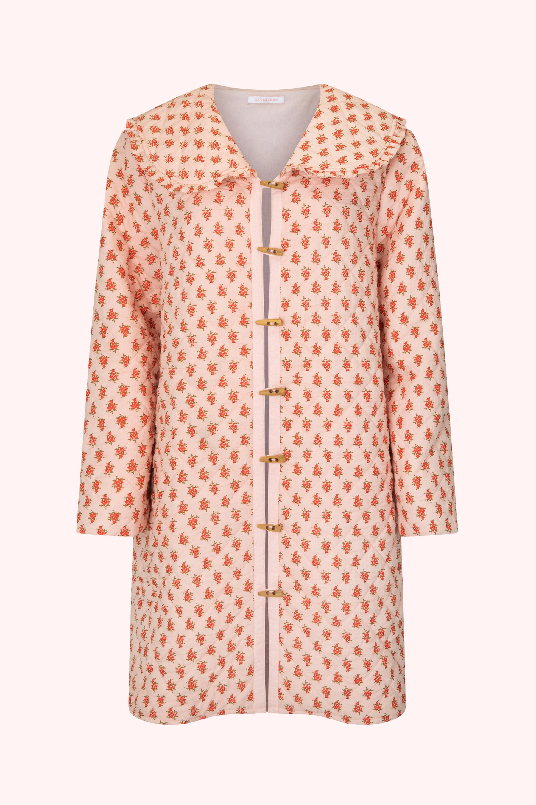Montana Quilted Jacket in Strawberry Thistle