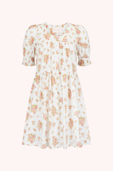 Holly Mini Dress in Della Floral Blush