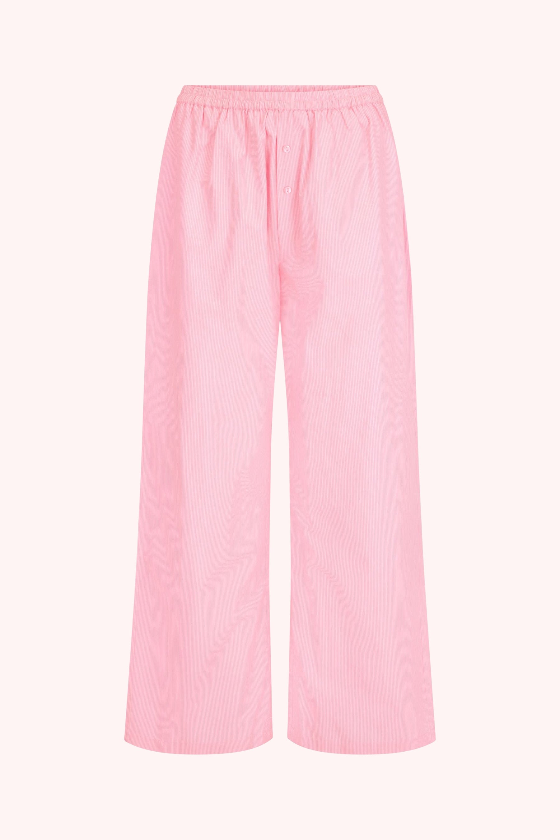 Luka Pant in Juni Rose Pinstripe