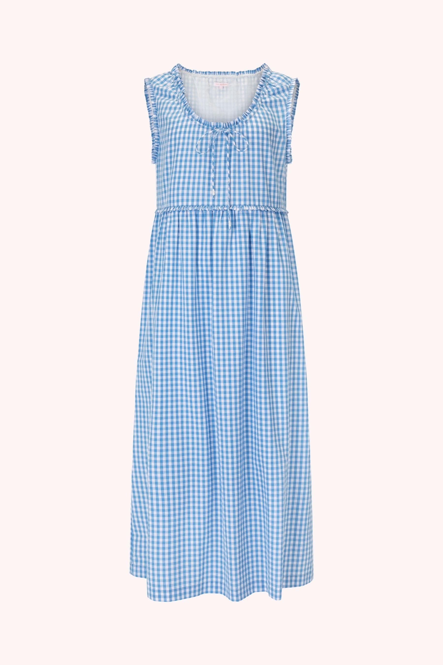Meadow Day Dress in Baby Blue Gingham