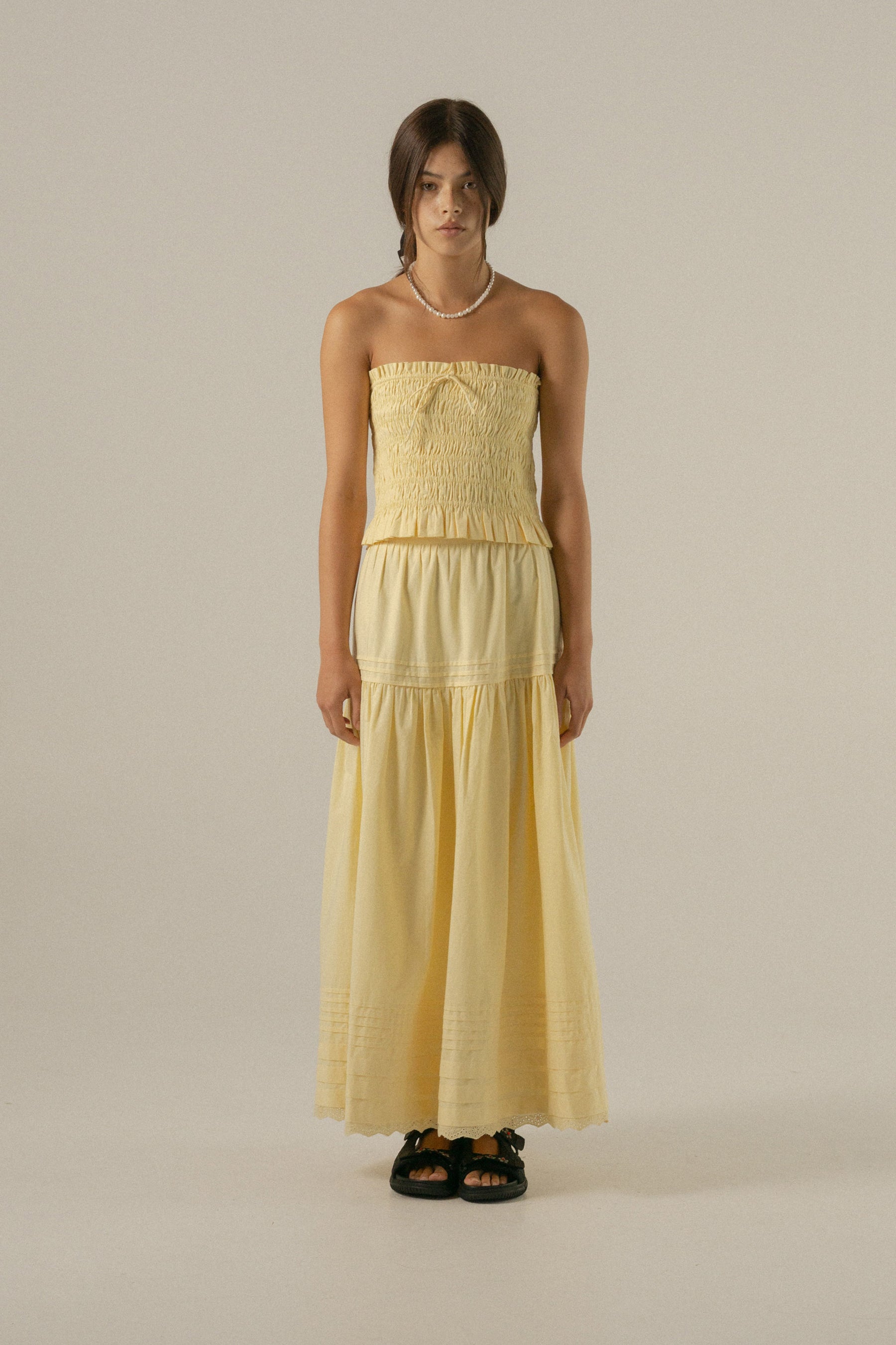 Yuri Skirt in Buttercup Yellow