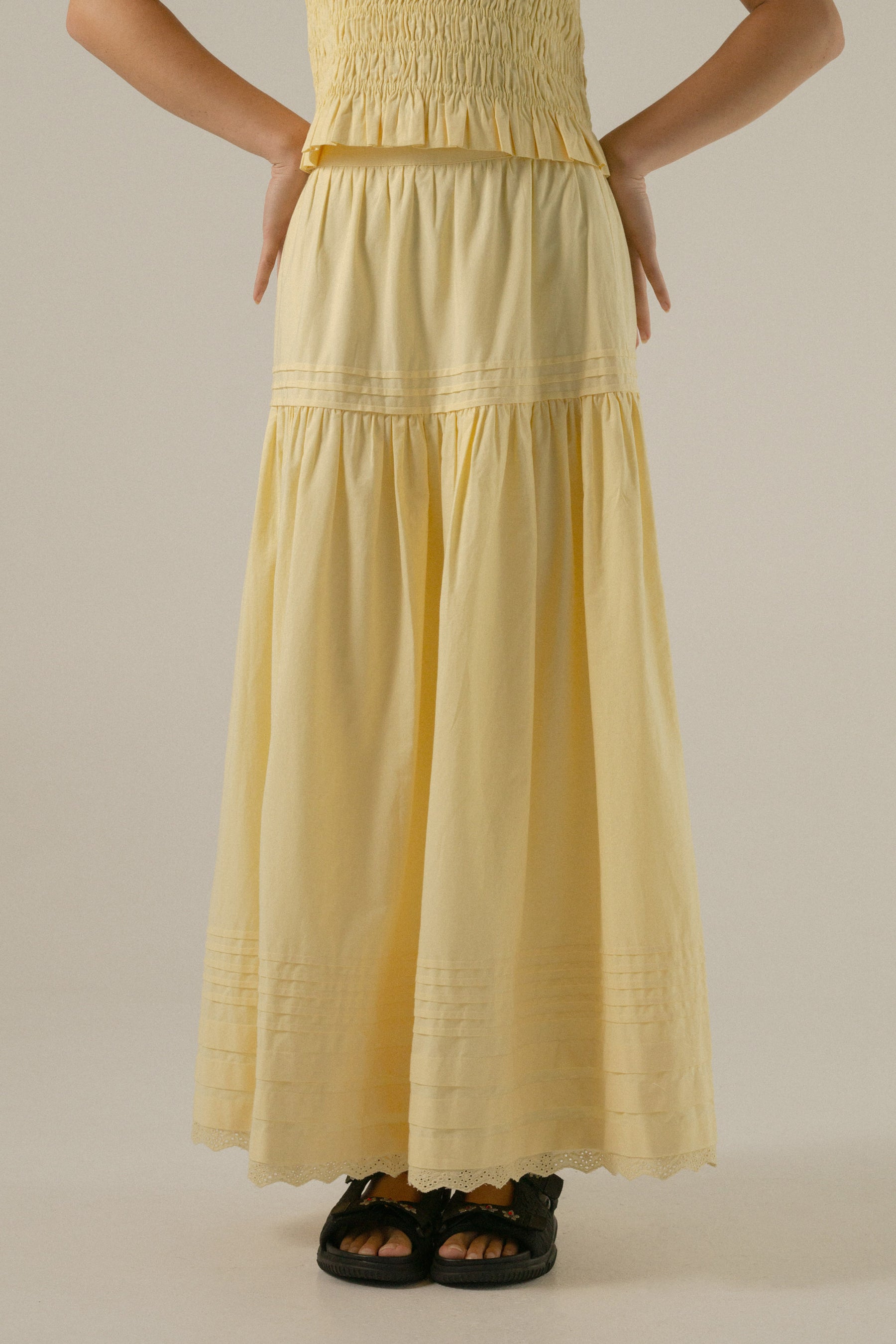 Yuri Skirt in Buttercup Yellow