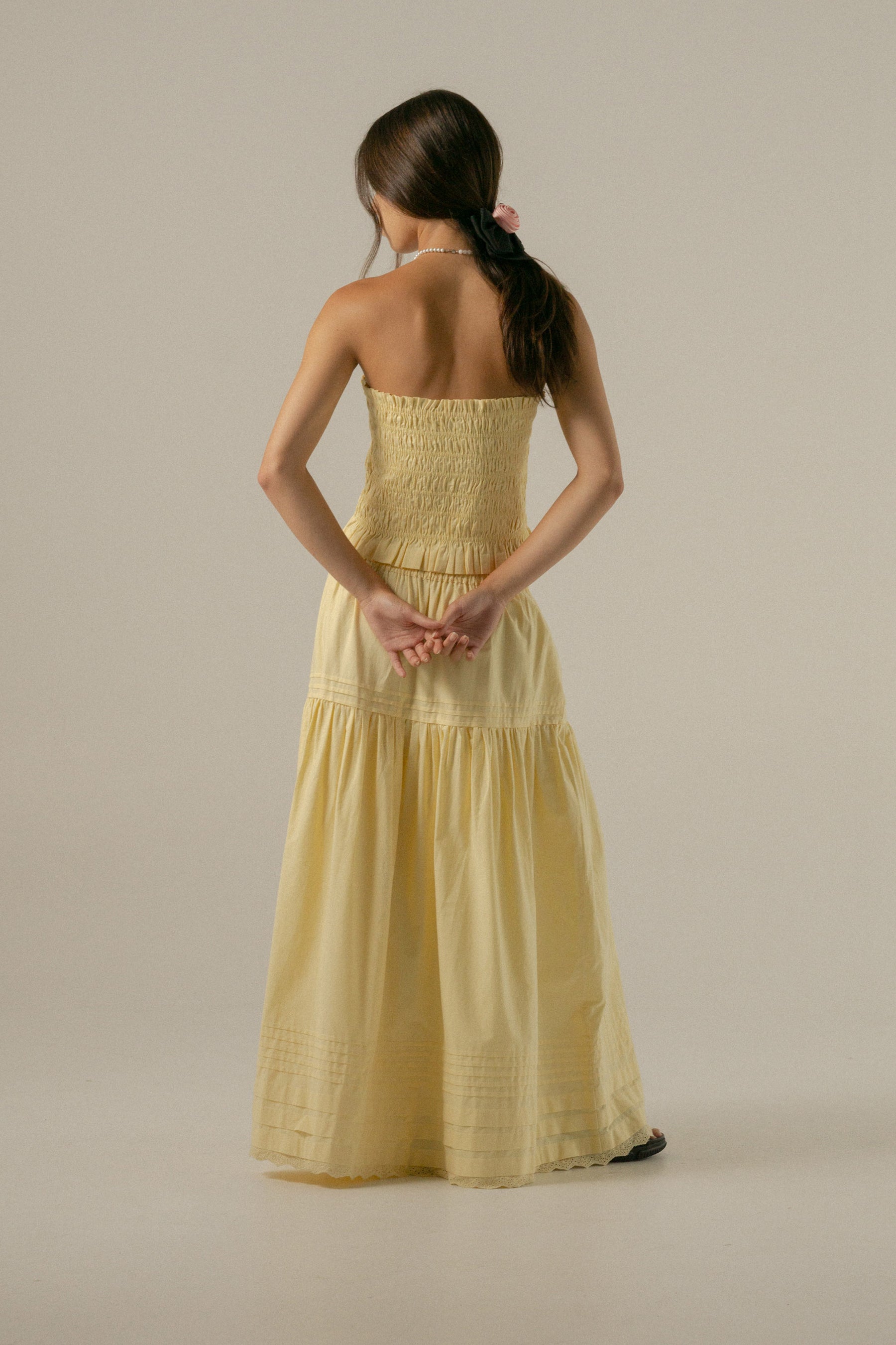 Yuri Skirt in Buttercup Yellow