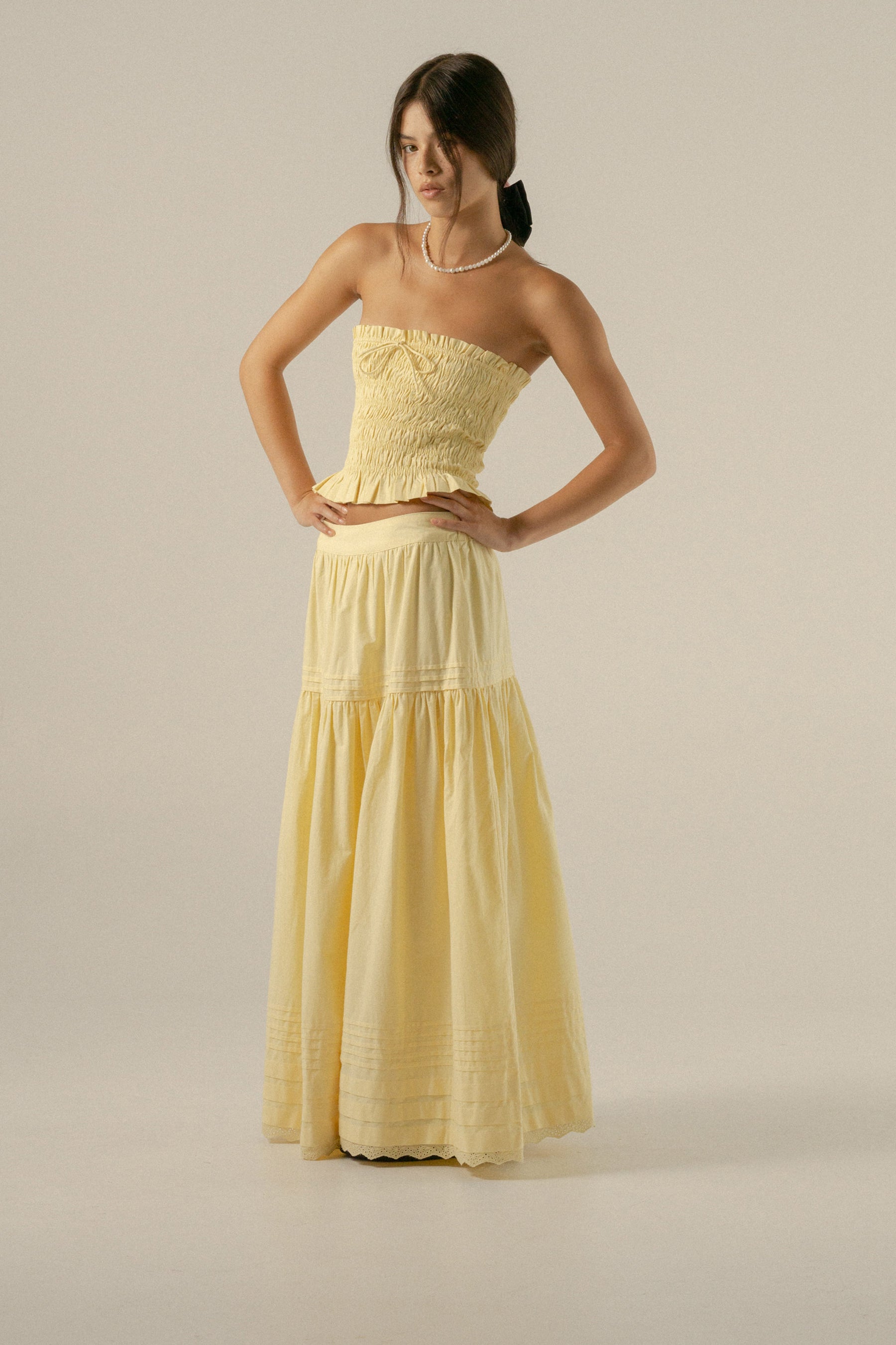 Yuri Skirt in Buttercup Yellow
