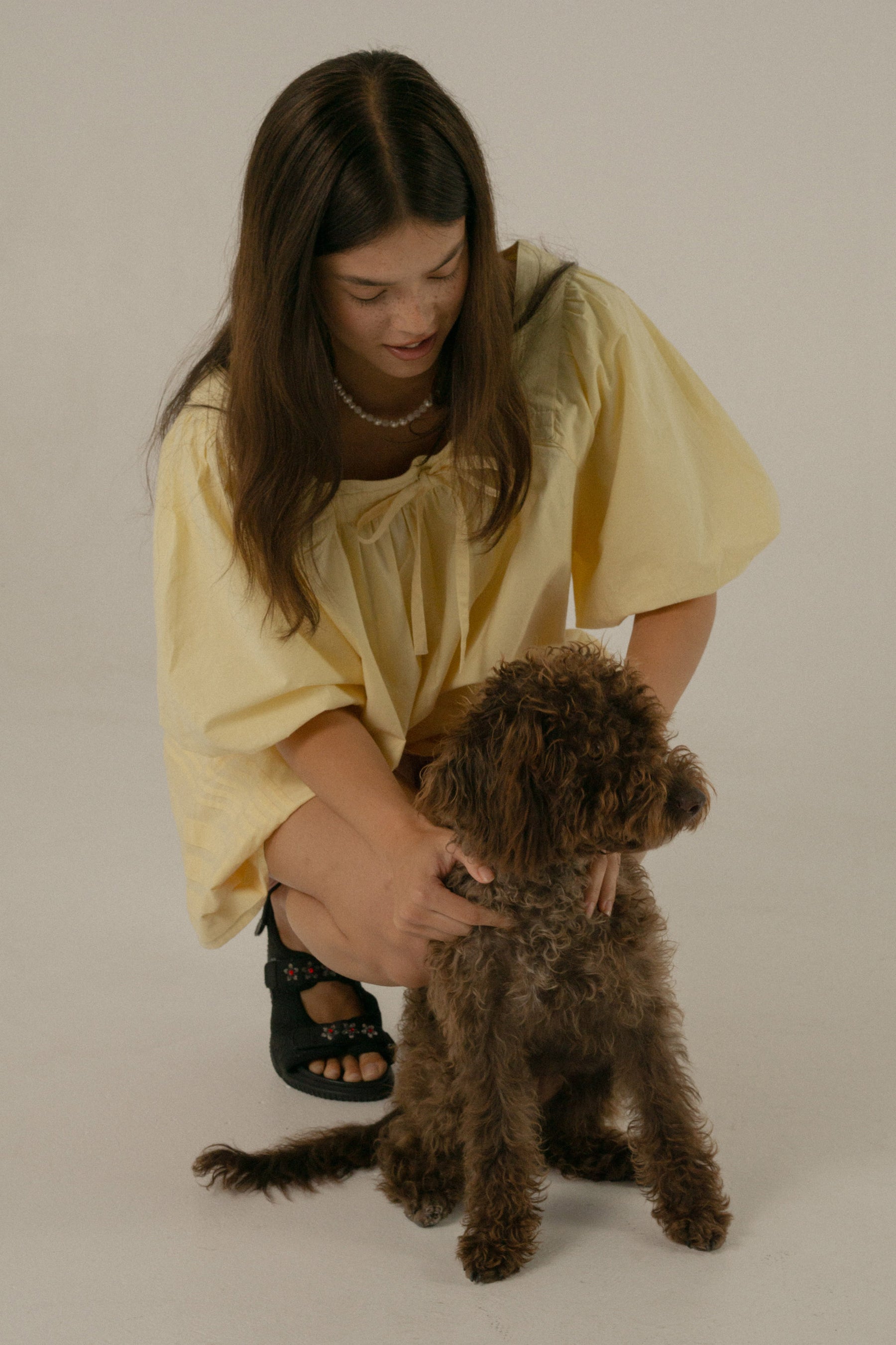 Celine Blouse in Buttercup Yellow