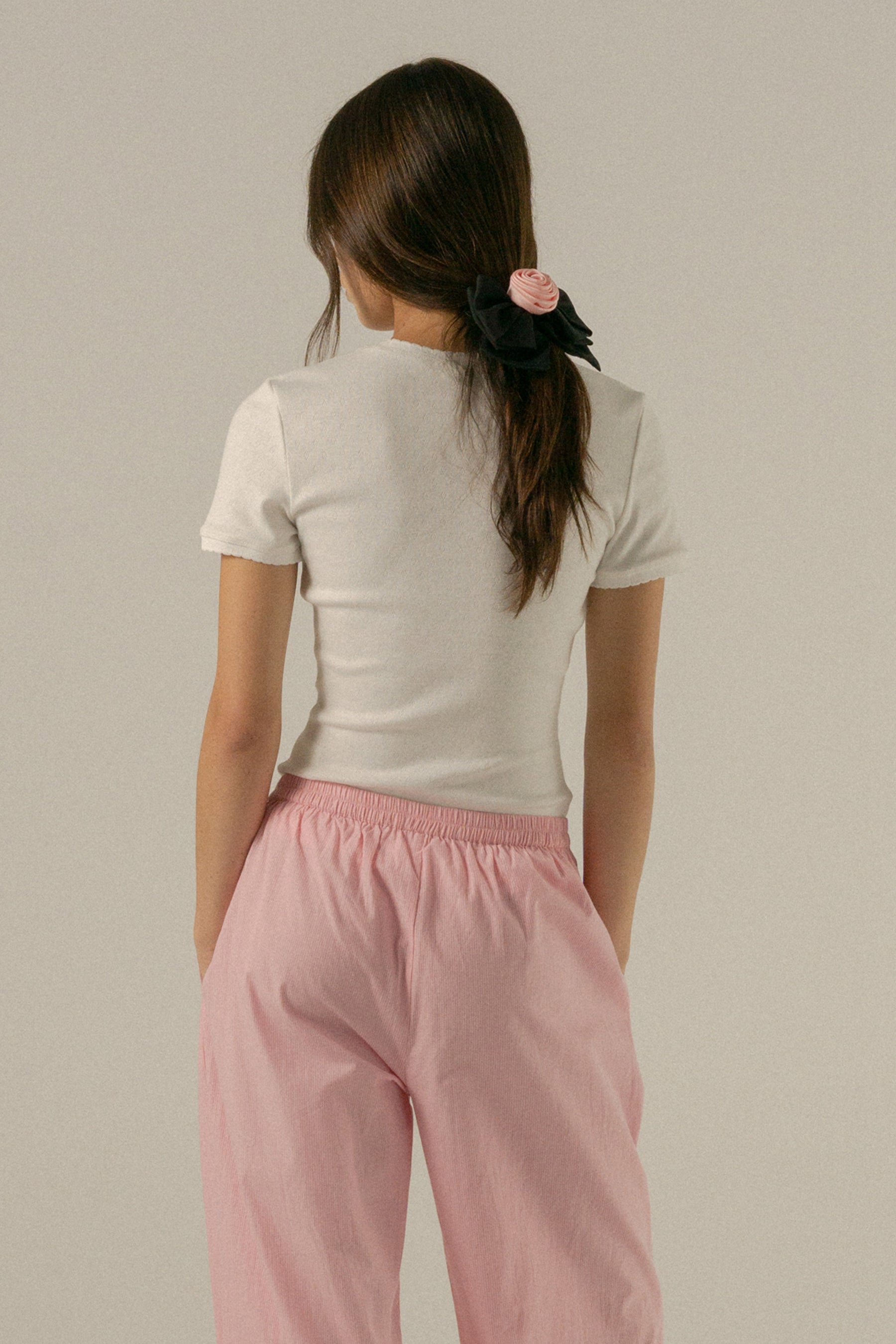 Florrie Baby Tee in Cream