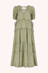 Ulla Dress in Garden Green