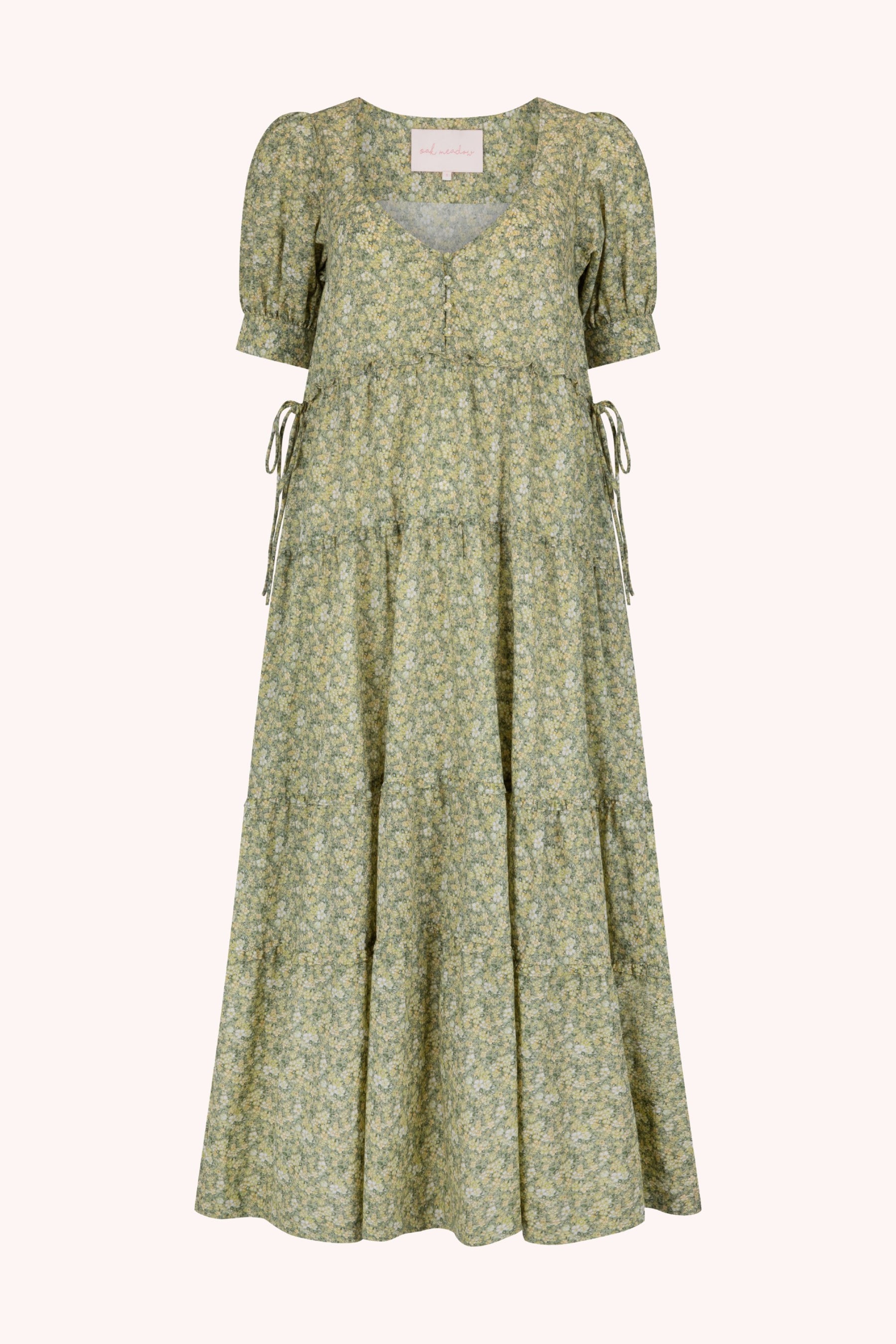 Ulla Dress in Garden Green