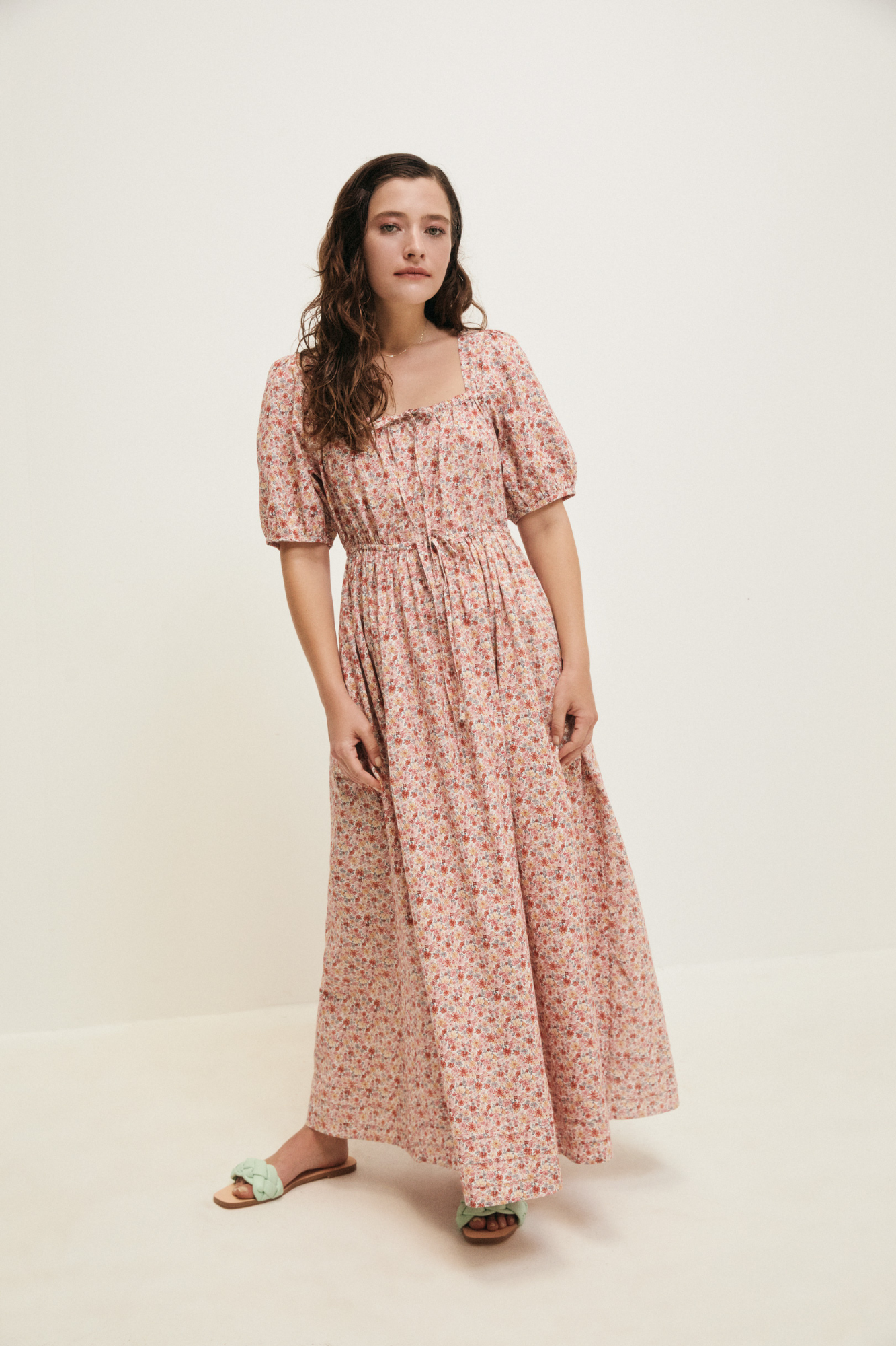 Laura Dress In Rhubarb - Limited Edition Restock