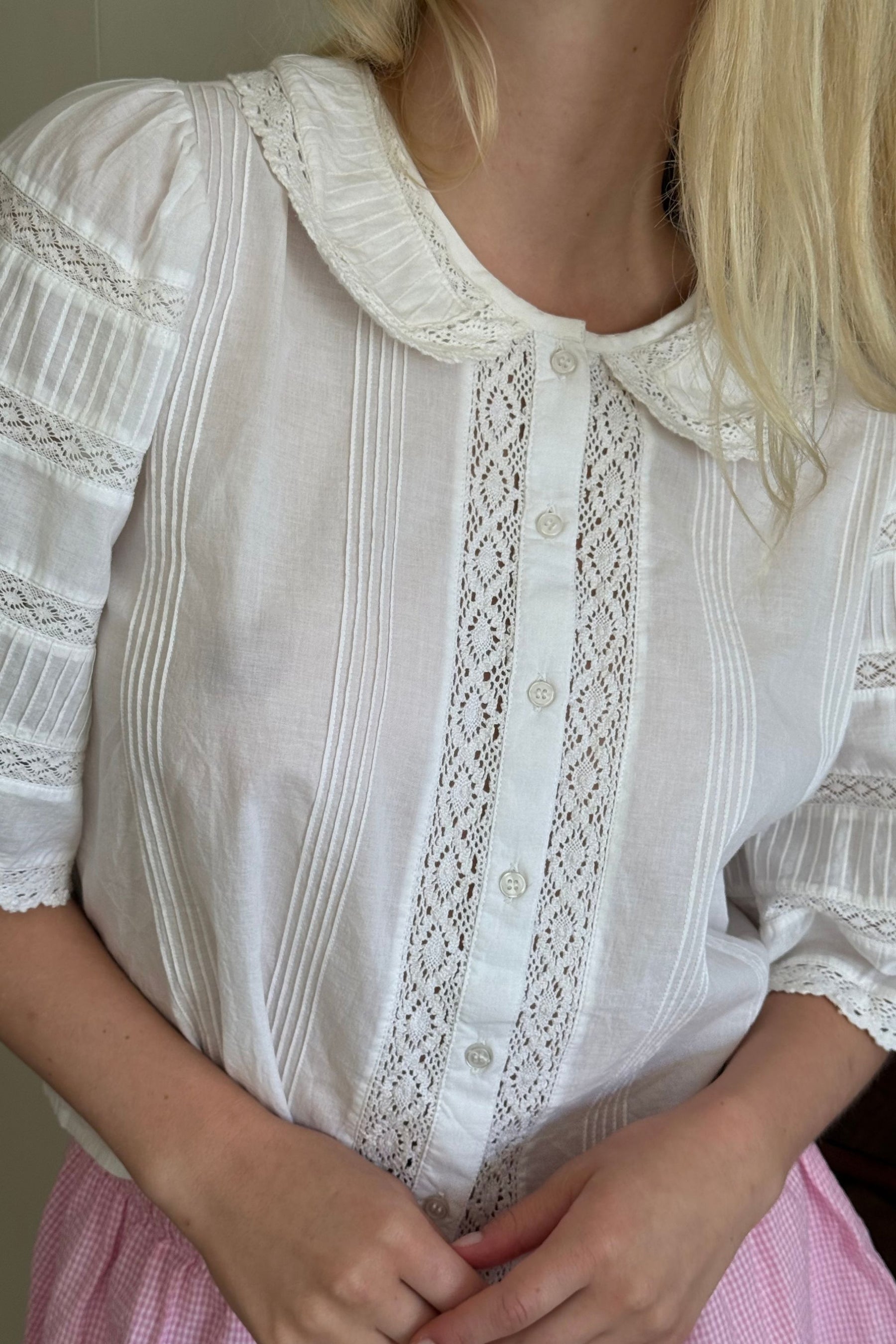 Juliet Blouse In Vintage Creme