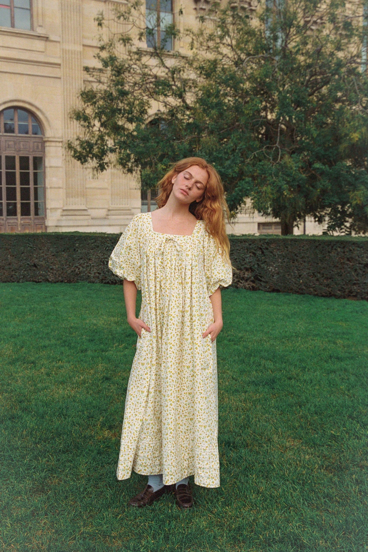 Celine Midi Dress in Sweet Tulip