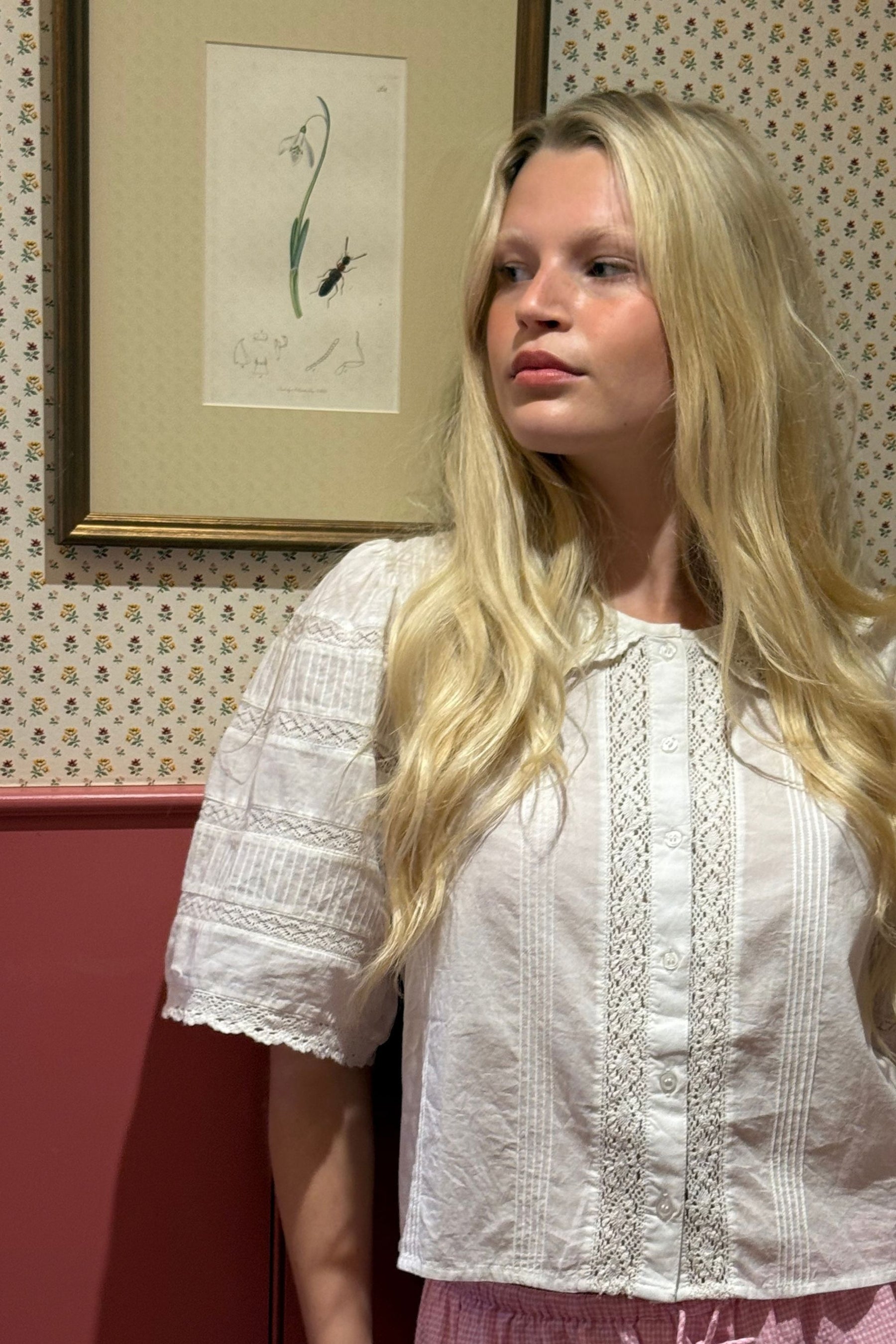 Juliet Blouse In Vintage Creme