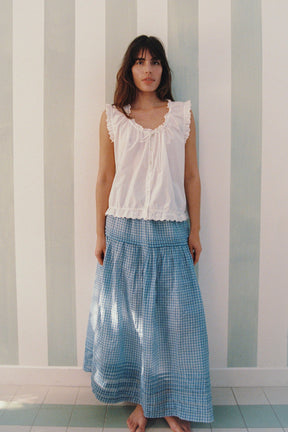 Dakota Tank in French White