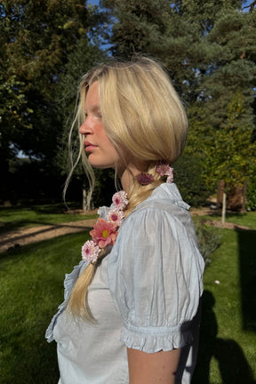 Billie Blouse In Baby blue