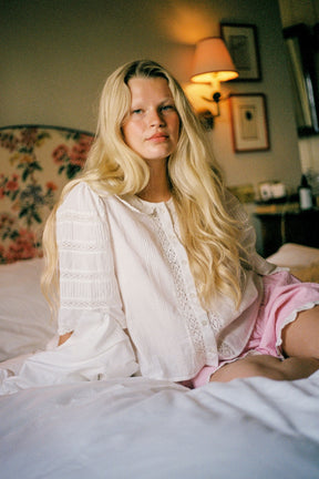 Juliet Blouse In Vintage Creme