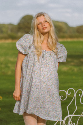 Sundress in Spring Lavender Floral