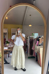 Maple Midi Skirt in Sweet Tulip