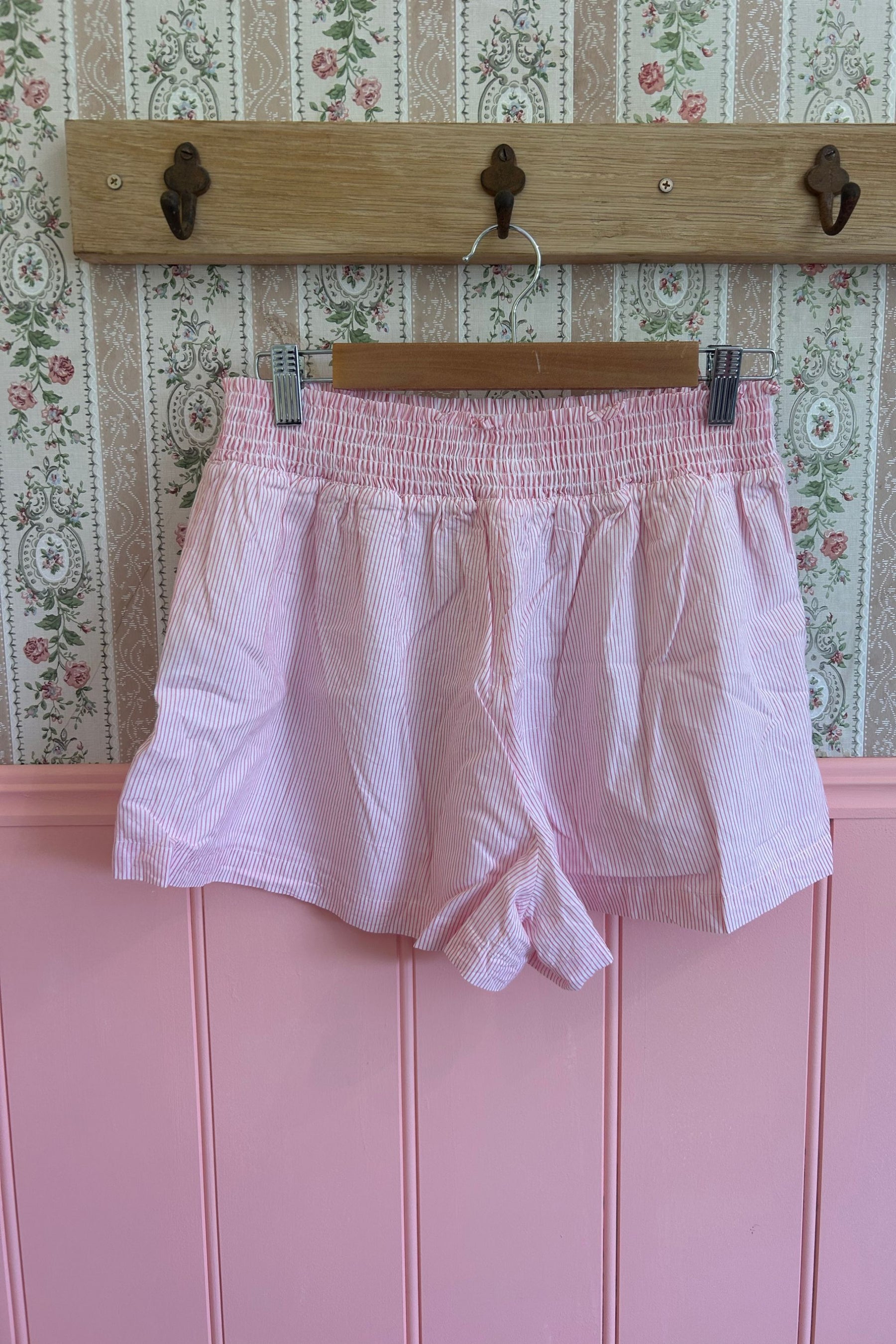 Marni Shorts in Rosewater Stripe