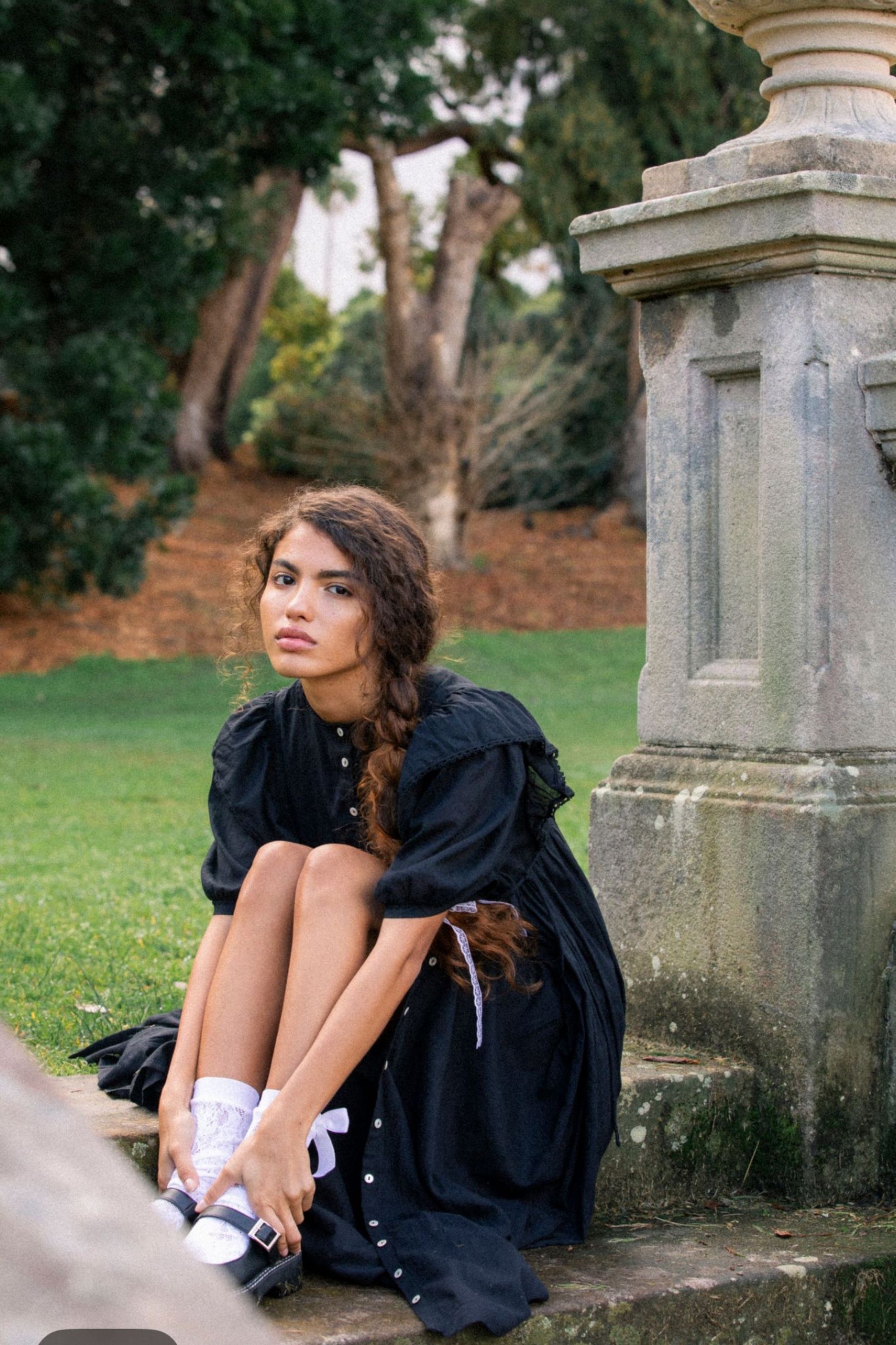 Rumi Gown in Midnight Noir