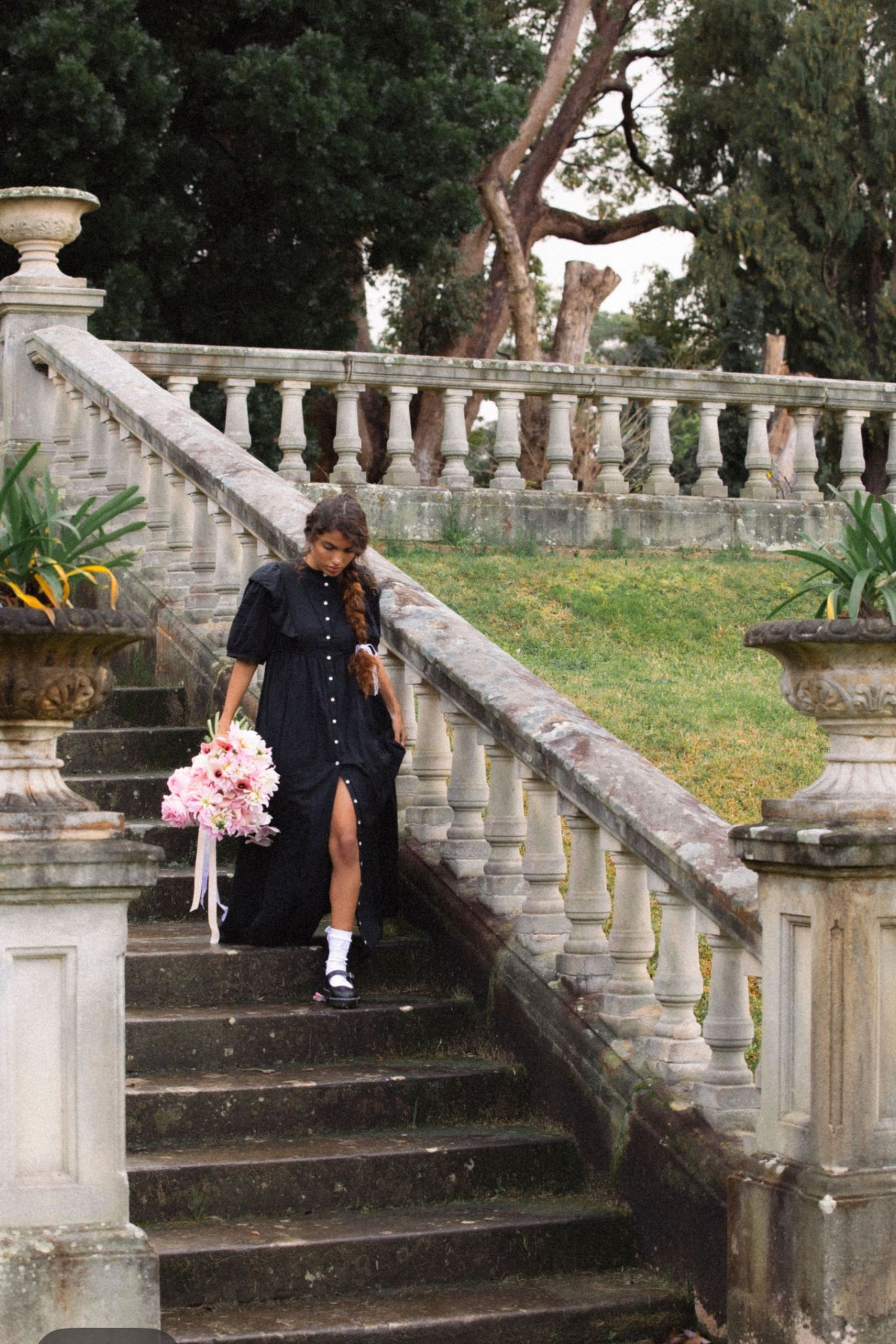 Rumi Gown in Midnight Noir