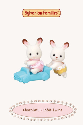 Sylvanian Families ~ Chocolate Rabbit Twins