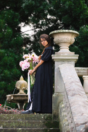 Rumi Gown in Midnight Noir