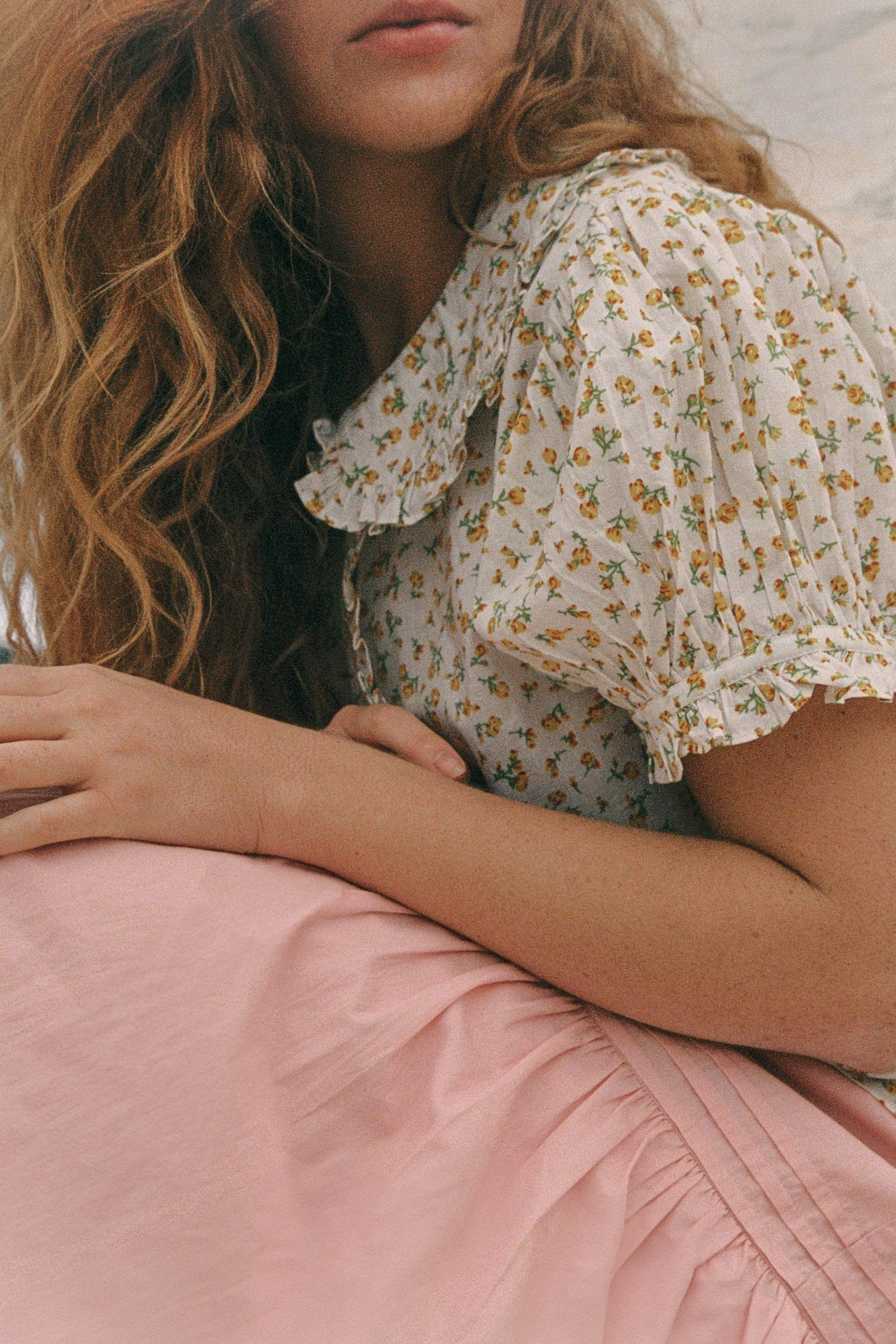 Billie Blouse in Sweet Tulip