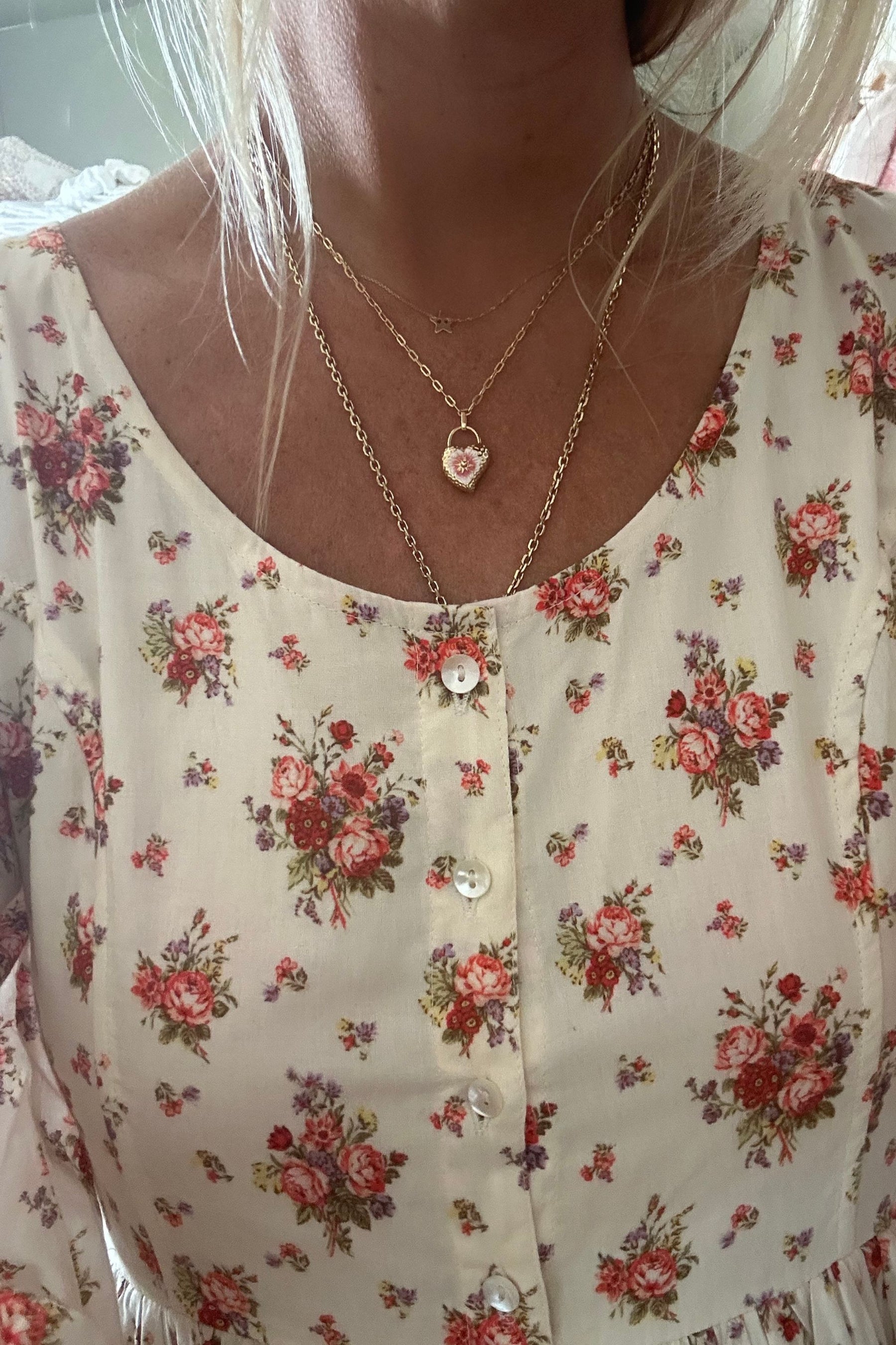 Harriet Winter Dress in Farmhouse Bloom