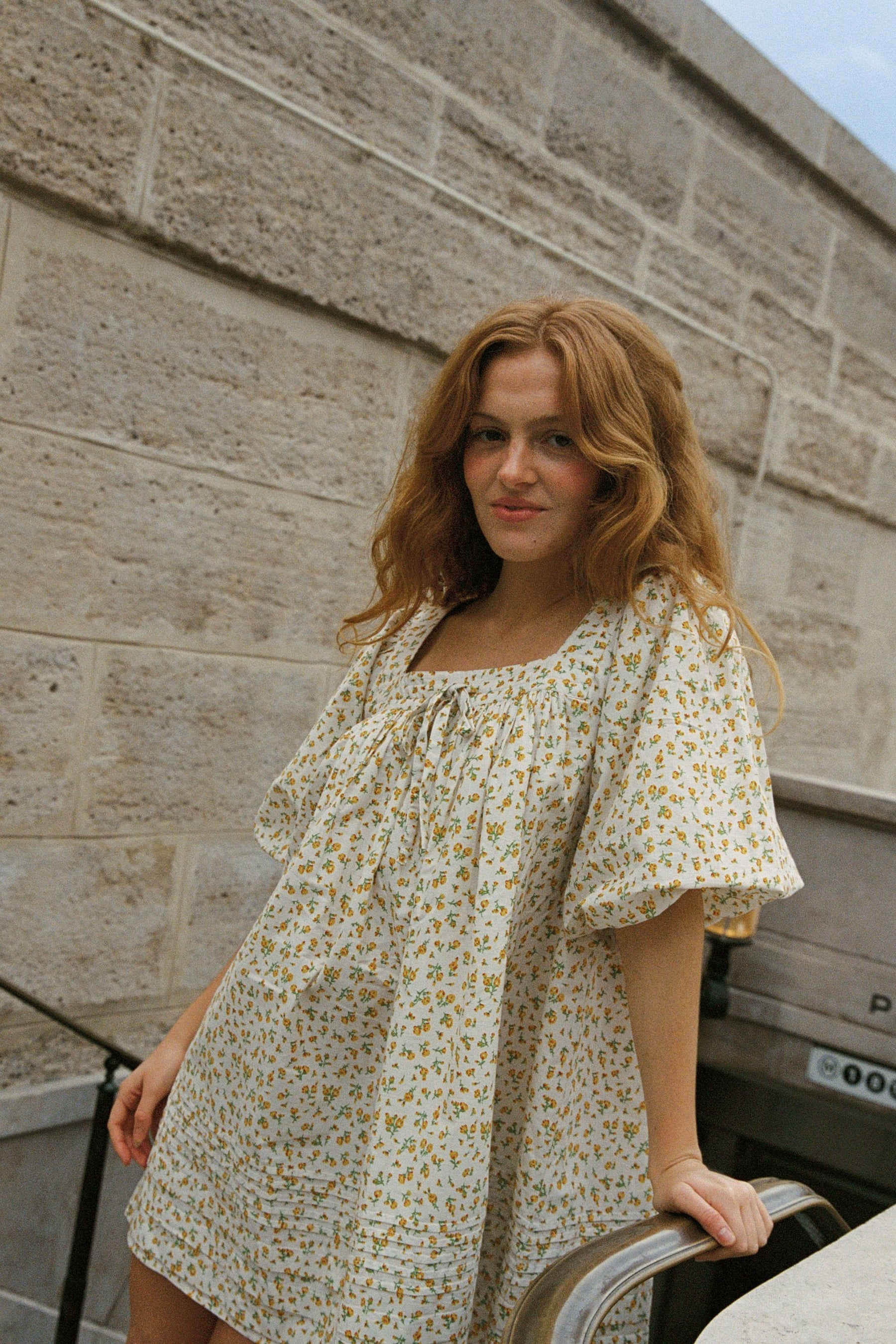 Celine Mini Dress in Sweet Tulip