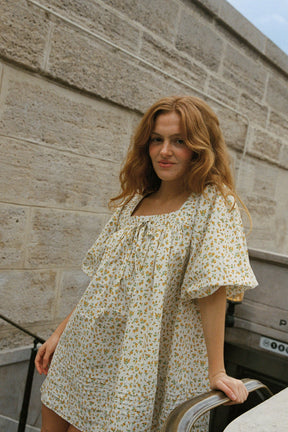 Celine Mini Dress in Sweet Tulip