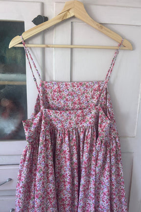 Frankie Midi Dress in Plum Rose