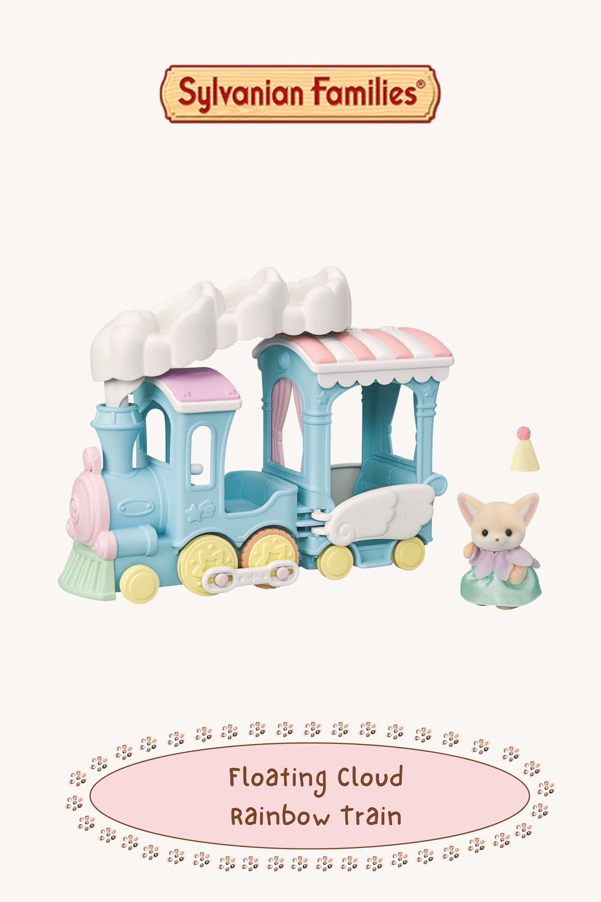 Sylvanian Families ~ Floating Cloud Rainbow Train