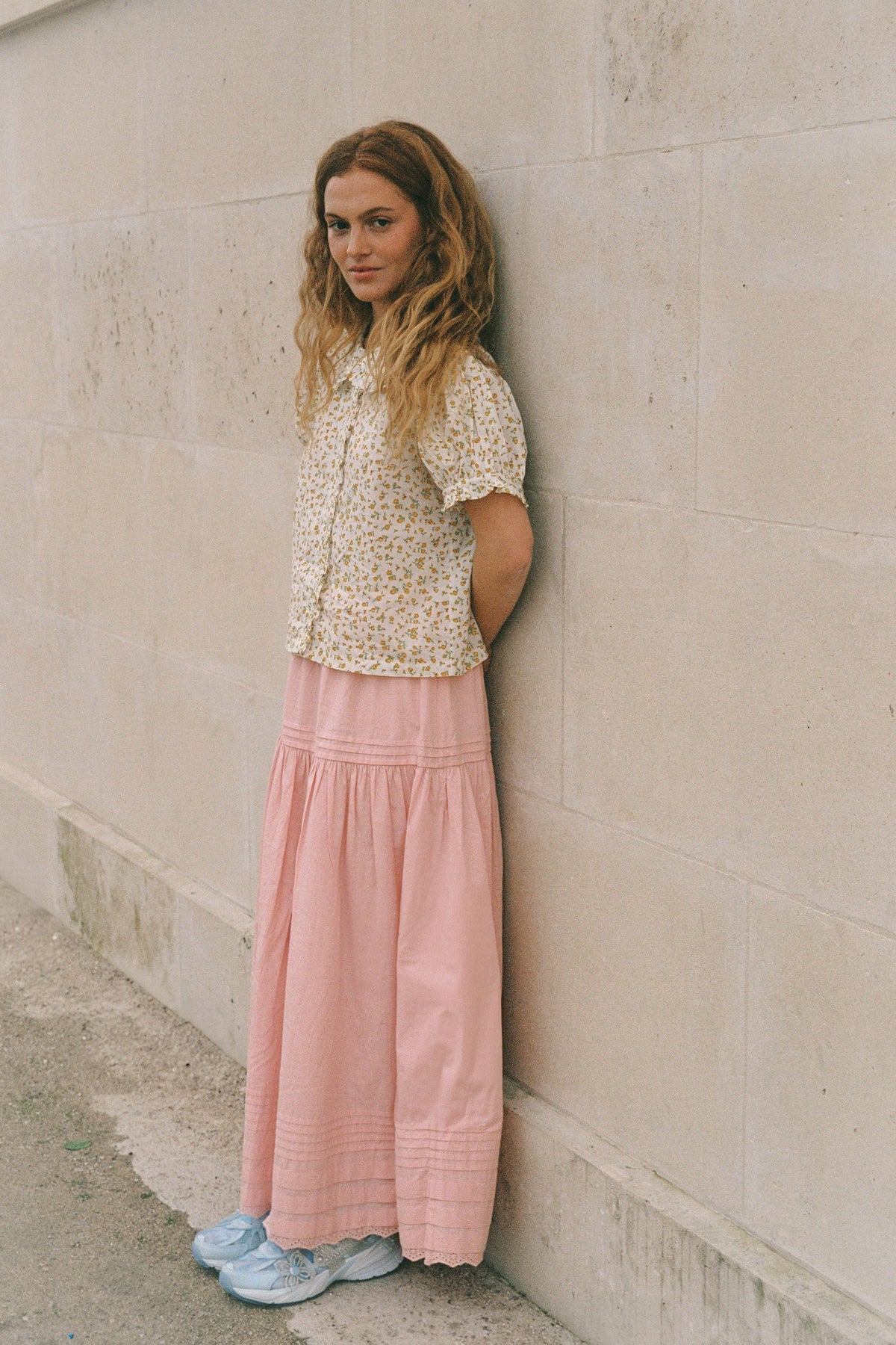 Billie Blouse in Sweet Tulip