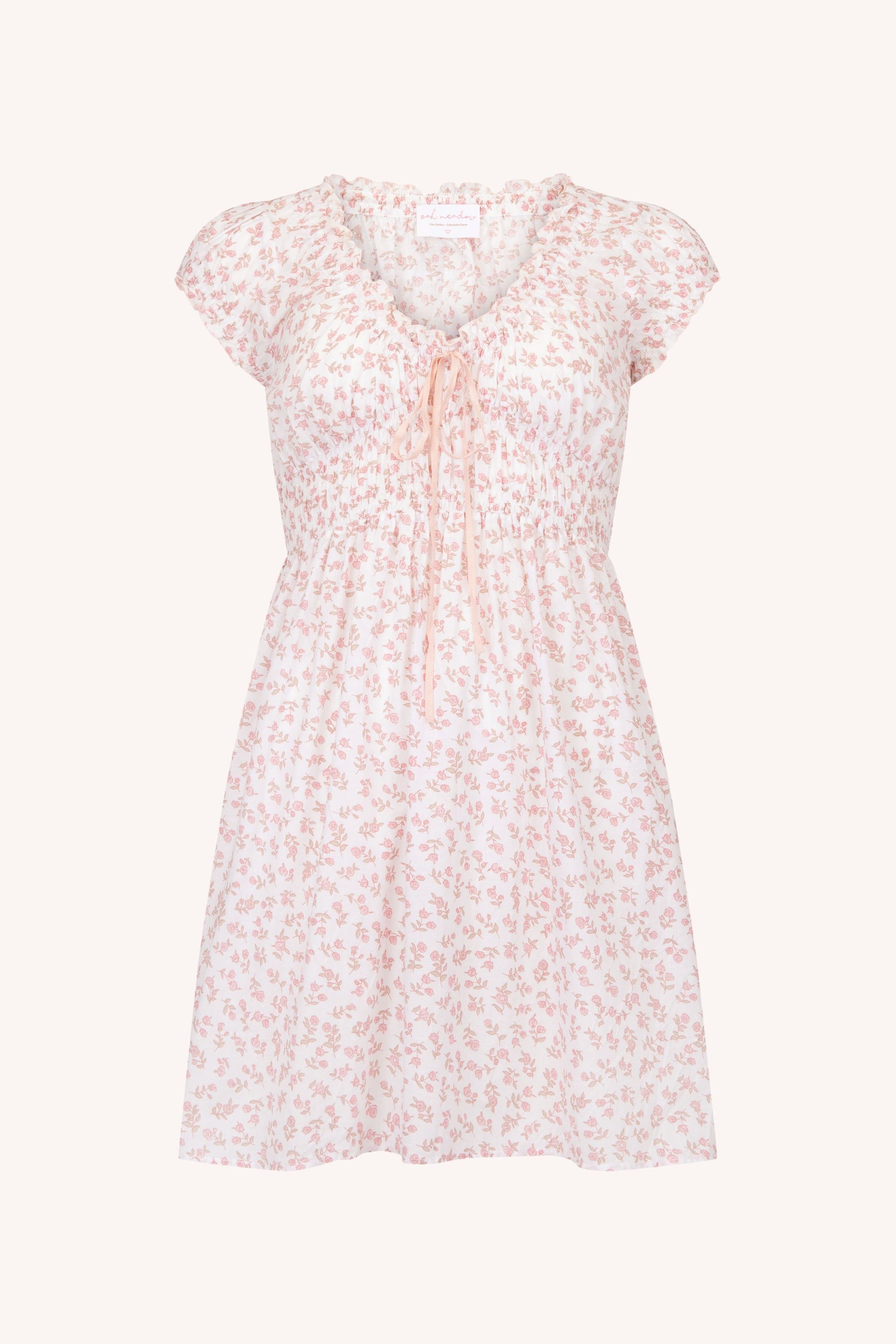 Halle mini Dress in Ella flower