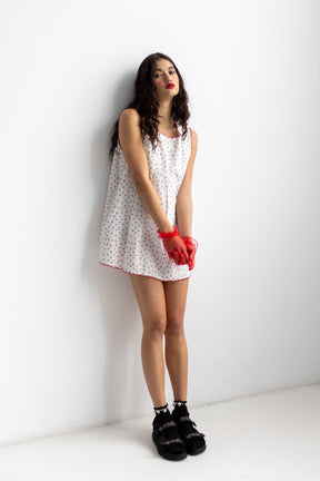 Romi Shift Dress in Rosie Tulip