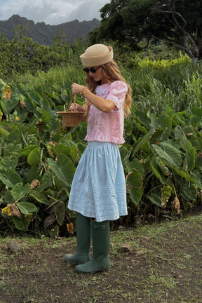 Bonnie Skirt In Baby Blue