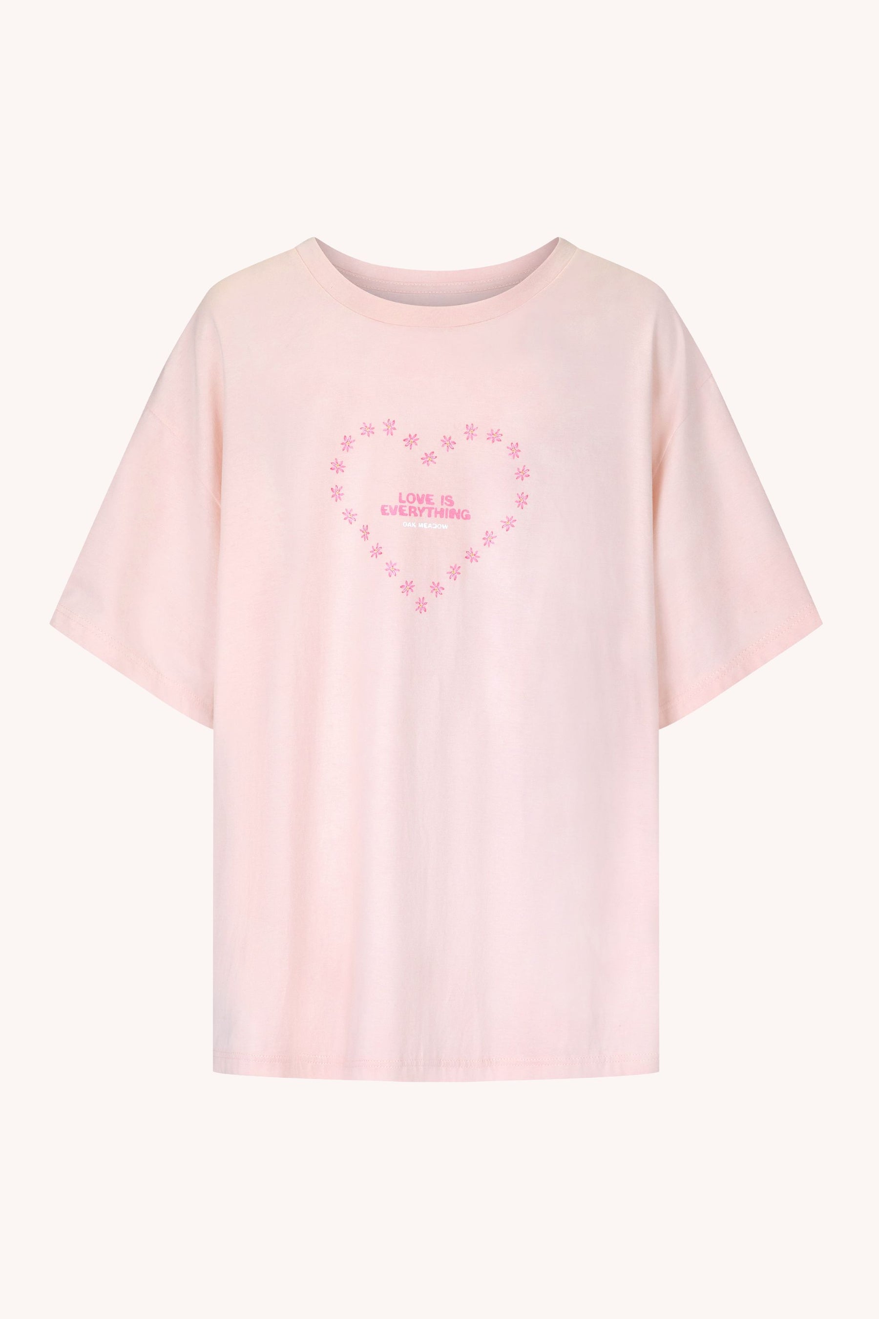 Signature Tee in Butterfly Pink