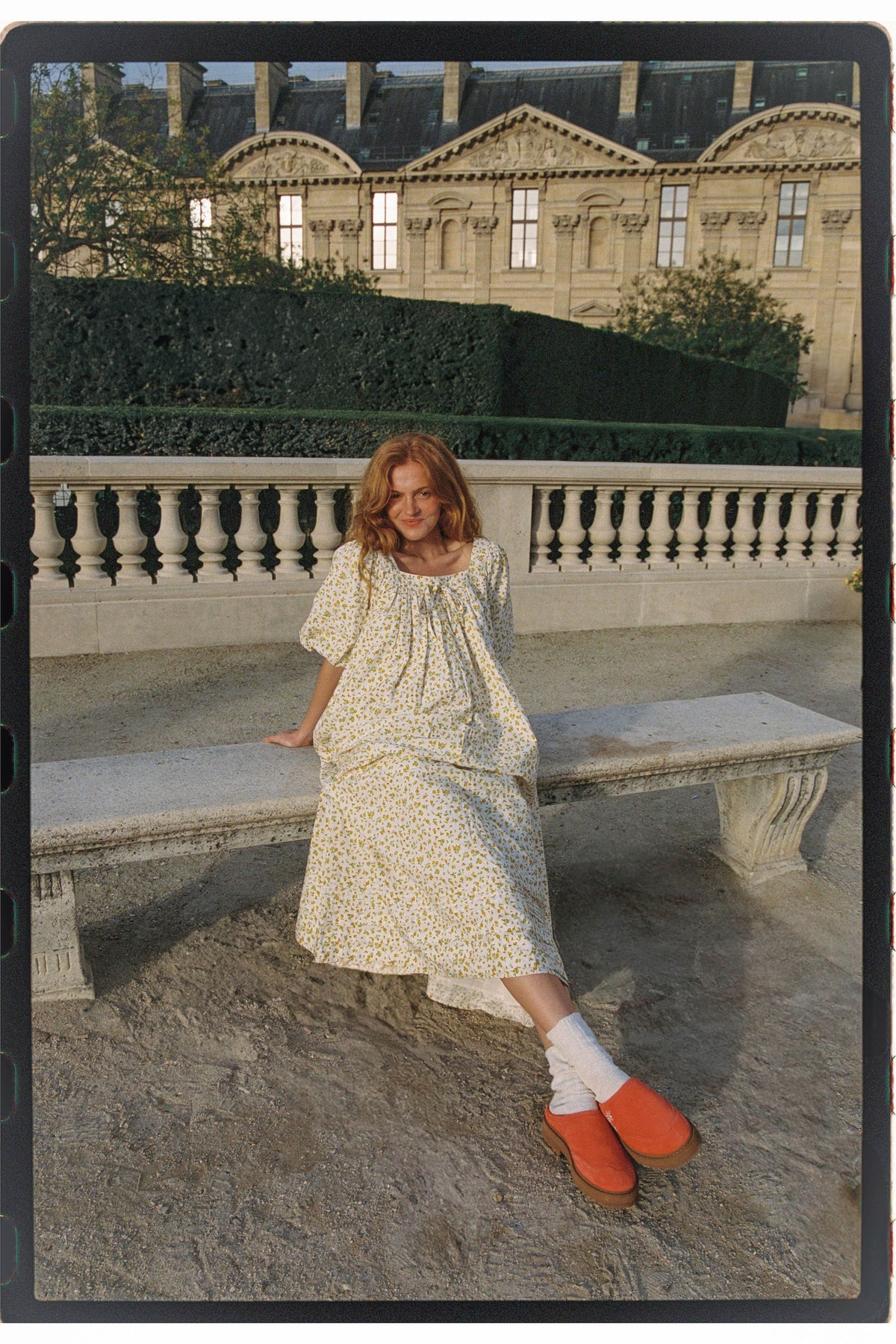 Celine Midi Dress in Sweet Tulip