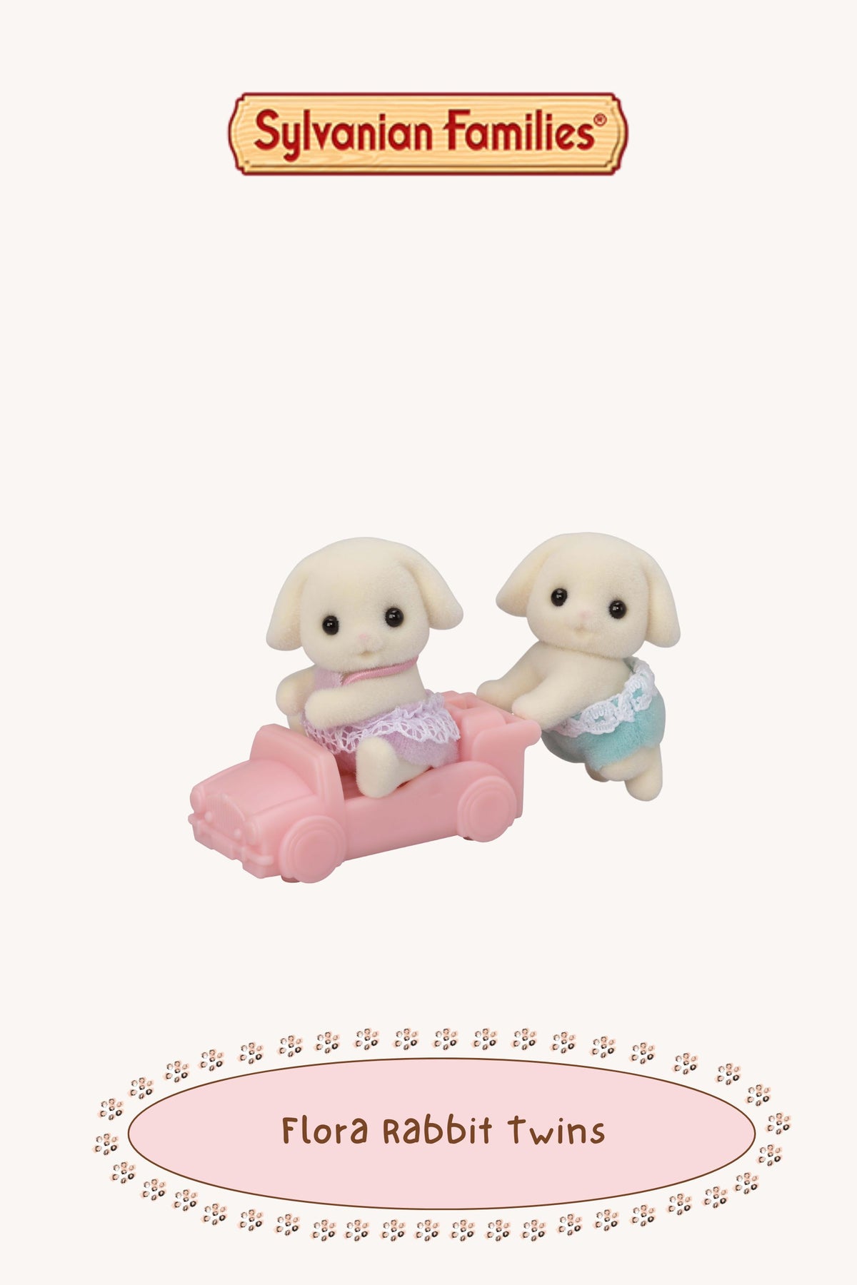 Sylvanian Families ~ Flora Rabbit Twins