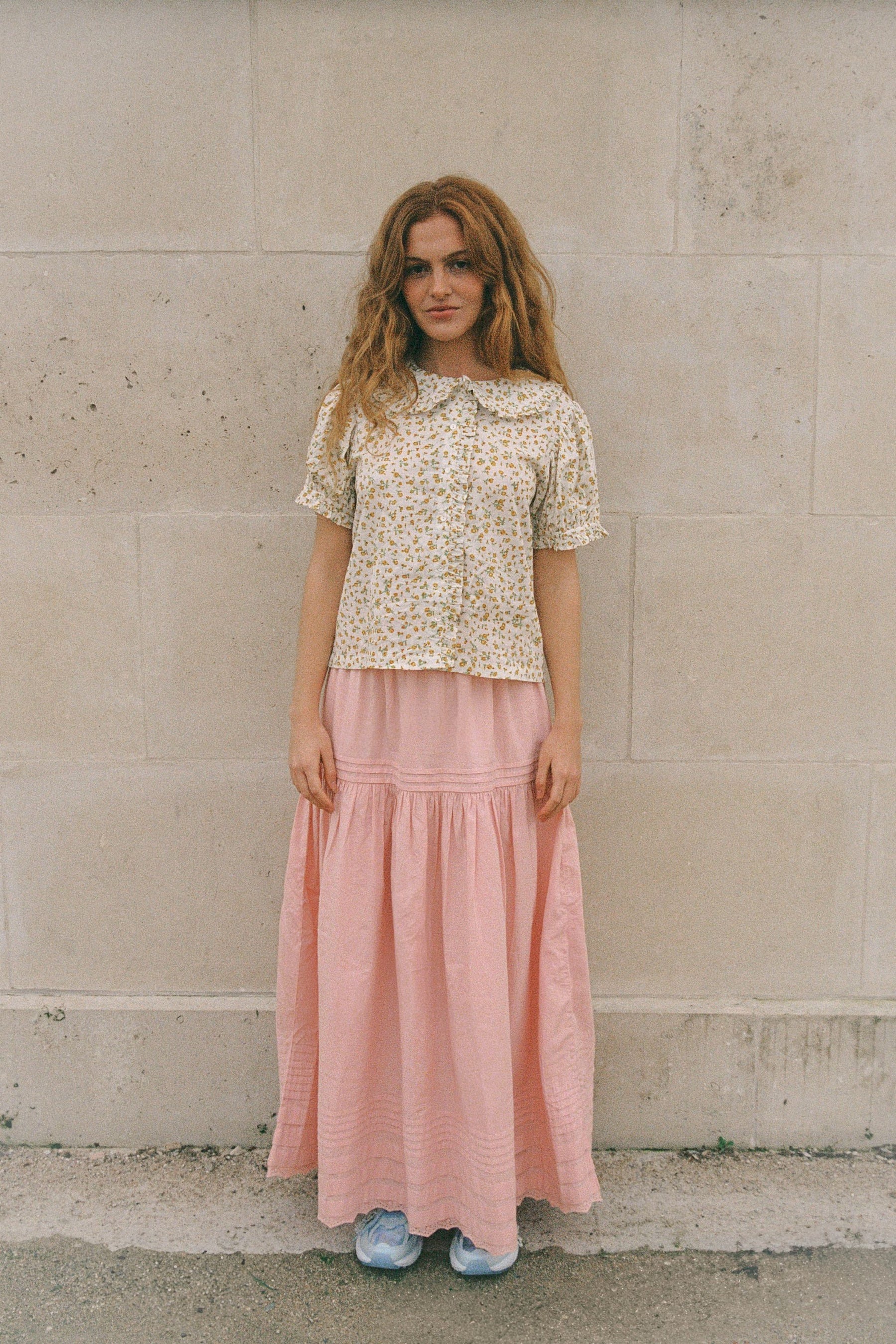 Billie Blouse in Sweet Tulip