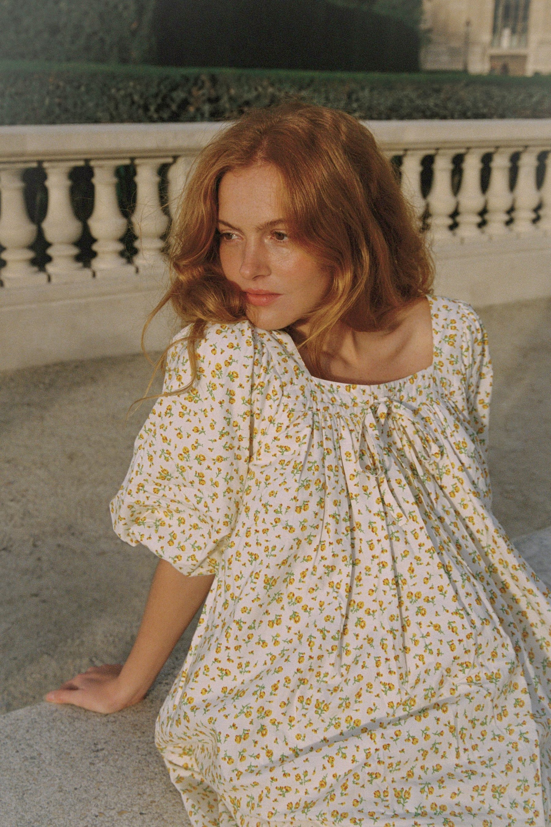 Celine Midi Dress in Sweet Tulip